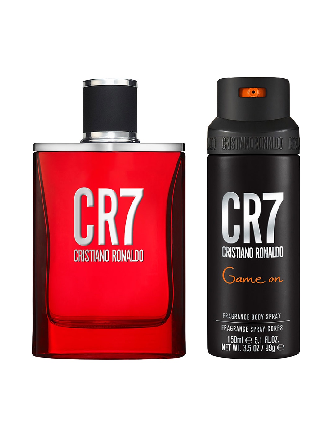 CRISTIANO RONALDO Men CR7 Game On Deodorant Body Spray 150ml & CR7 Eau De Toilette 50ml, Black
CRISTIANO RONALDO Men CR7 Game On Deodorant Body Spray 150ml & CR7 Eau De Toilette 50ml, Black