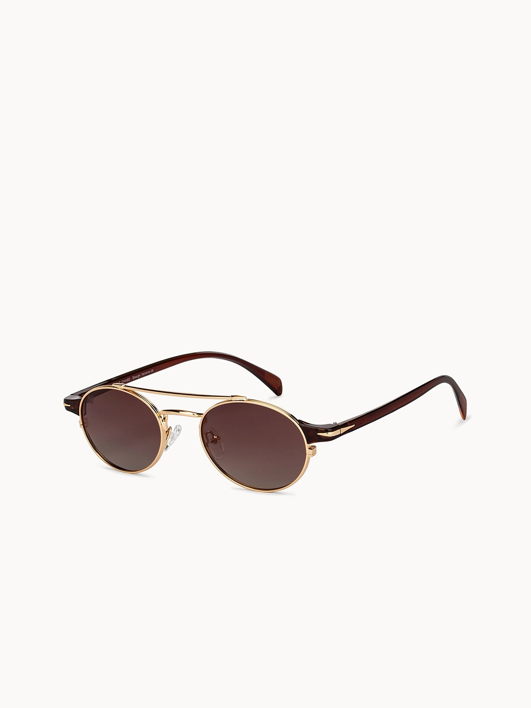Vincent Chase by Lenskart Unisex Brown Lens & Gold-Toned Round Sunglasses with Polarised and UV Protected Lens
Vincent Chase by Lenskart Unisex Brown Lens & Gold-Toned Round Sunglasses with Polarised and UV Protected Lens