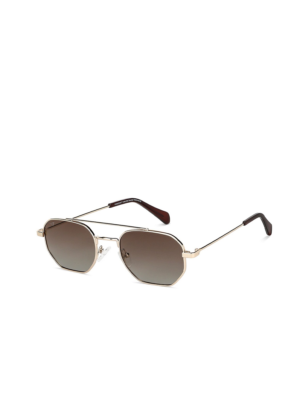 Vincent Chase Unisex Brown Lens & Gold-Toned Other Sunglasses with Polarised and UV Protected Lens
Vincent Chase Unisex Brown Lens & Gold-Toned Other Sunglasses with Polarised and UV Protected Lens
