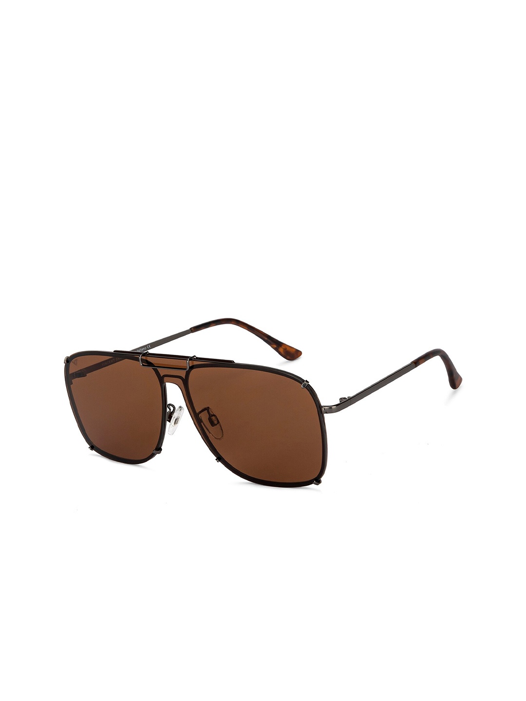 Vincent Chase Unisex Brown Lens & Gunmetal-Toned Square Sunglasses with UV Protected Lens
Vincent Chase Unisex Brown Lens & Gunmetal-Toned Square Sunglasses with UV Protected Lens