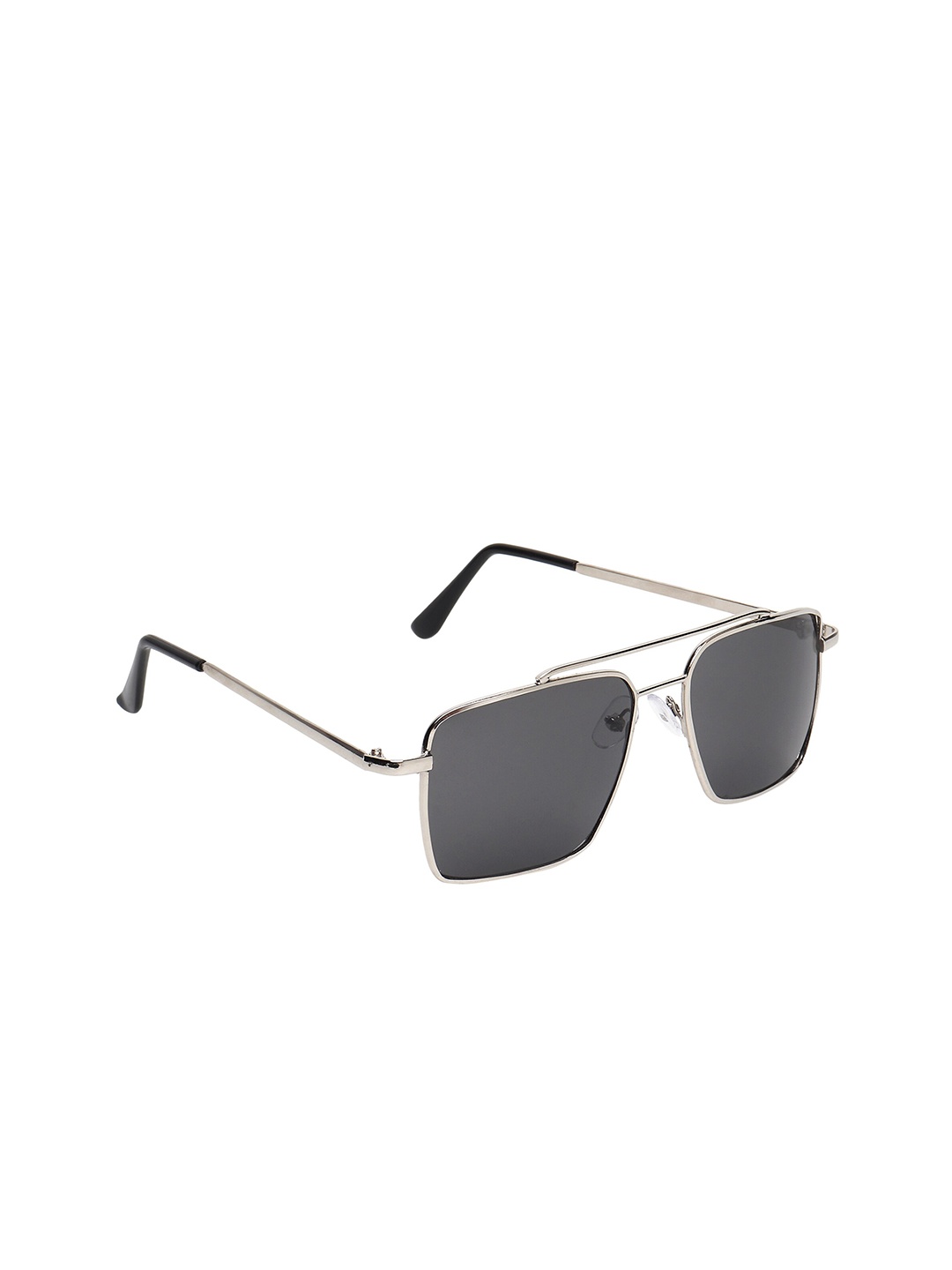 GARTH Unisex Black & Silver Square Sunglasses with UV Protected Lens GRT_QUATRA_N-BLK-Black
GARTH Unisex Black & Silver Square Sunglasses with UV Protected Lens GRT_QUATRA_N-BLK-Black