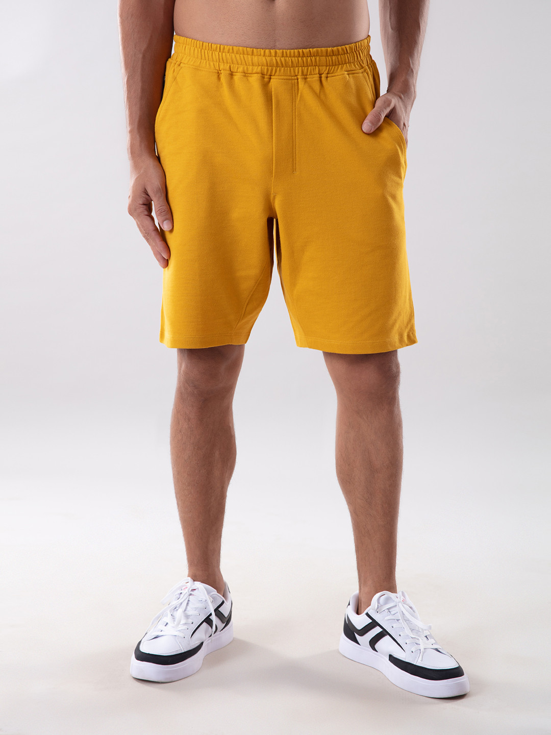 Gloot Men Anti Odor Anti Stain Tech Clean Cotton Shorts with Smart Pocket & Zipper Pocket, Mustard
Gloot Men Anti Odor Anti Stain Tech Clean Cotton Shorts with Smart Pocket & Zipper Pocket, Mustard