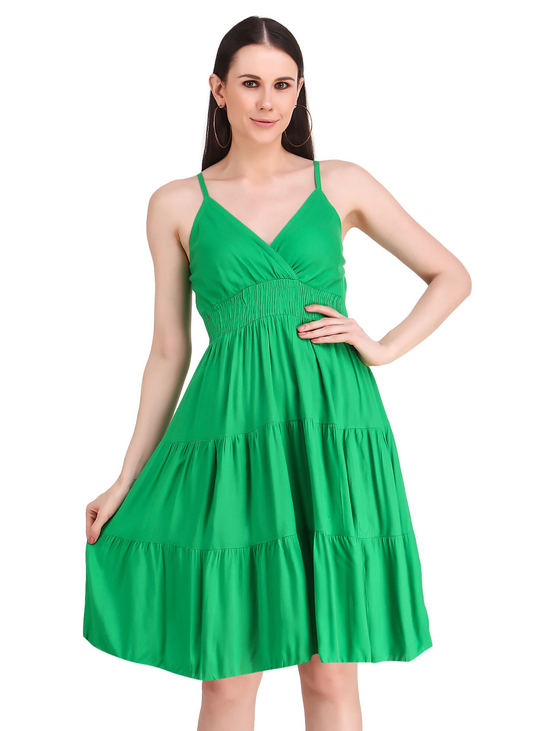 Aawari Green Dress 
Aawari Green Dress