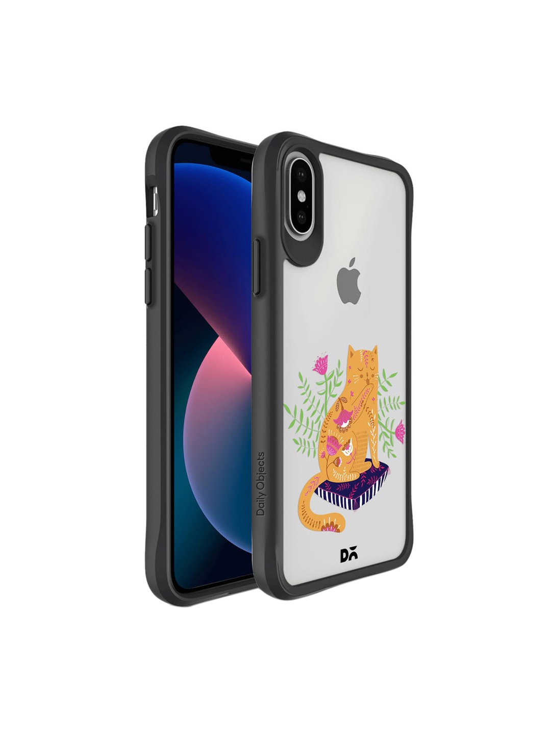 DailyObjects Transparent-Coloured & Orange Printed Happy Kitty iPhone XS Max Back Case
DailyObjects Transparent-Coloured & Orange Printed Happy Kitty iPhone XS Max Back Case