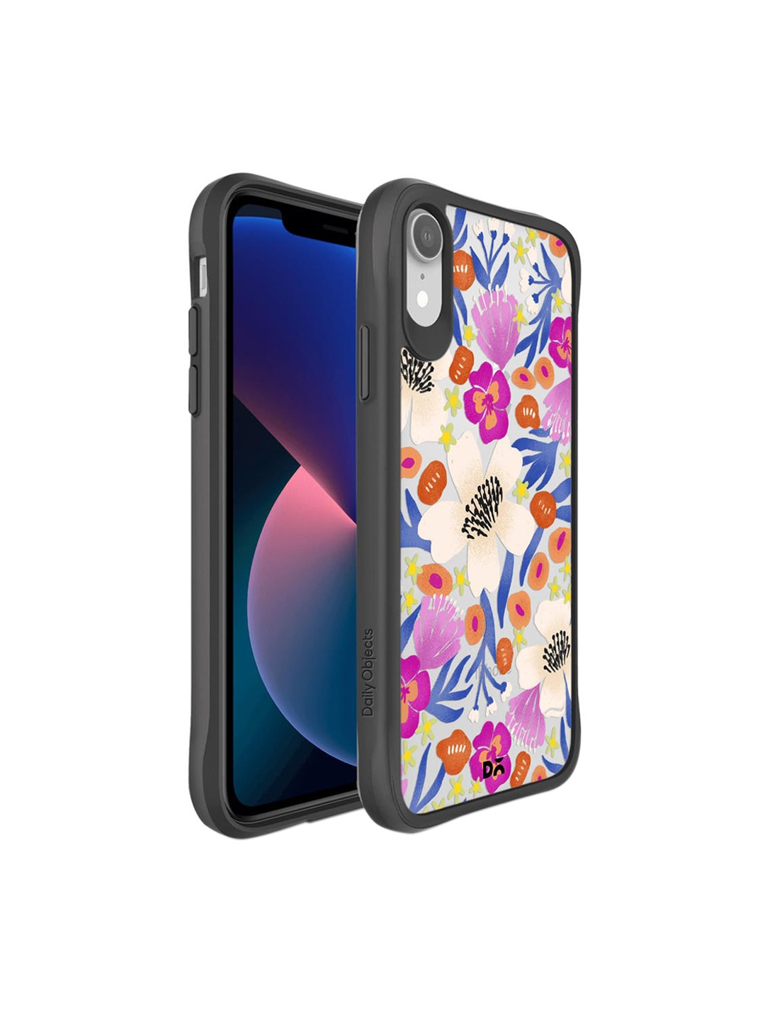 DailyObjects Purple & White Dusty Balloonflower Black Hybrid Clear iPhone XR Back Case
DailyObjects Purple & White Dusty Balloonflower Black Hybrid Clear iPhone XR Back Case
