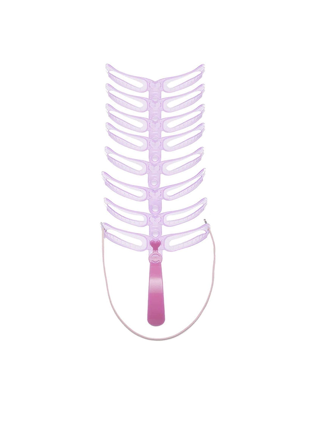 Alexvyan Women Eyebrow Stencil 8 Style Different Shape Template Tool with Handle & Strap, Transparent
Alexvyan Women Eyebrow Stencil 8 Style Different Shape Template Tool with Handle & Strap, Transparent