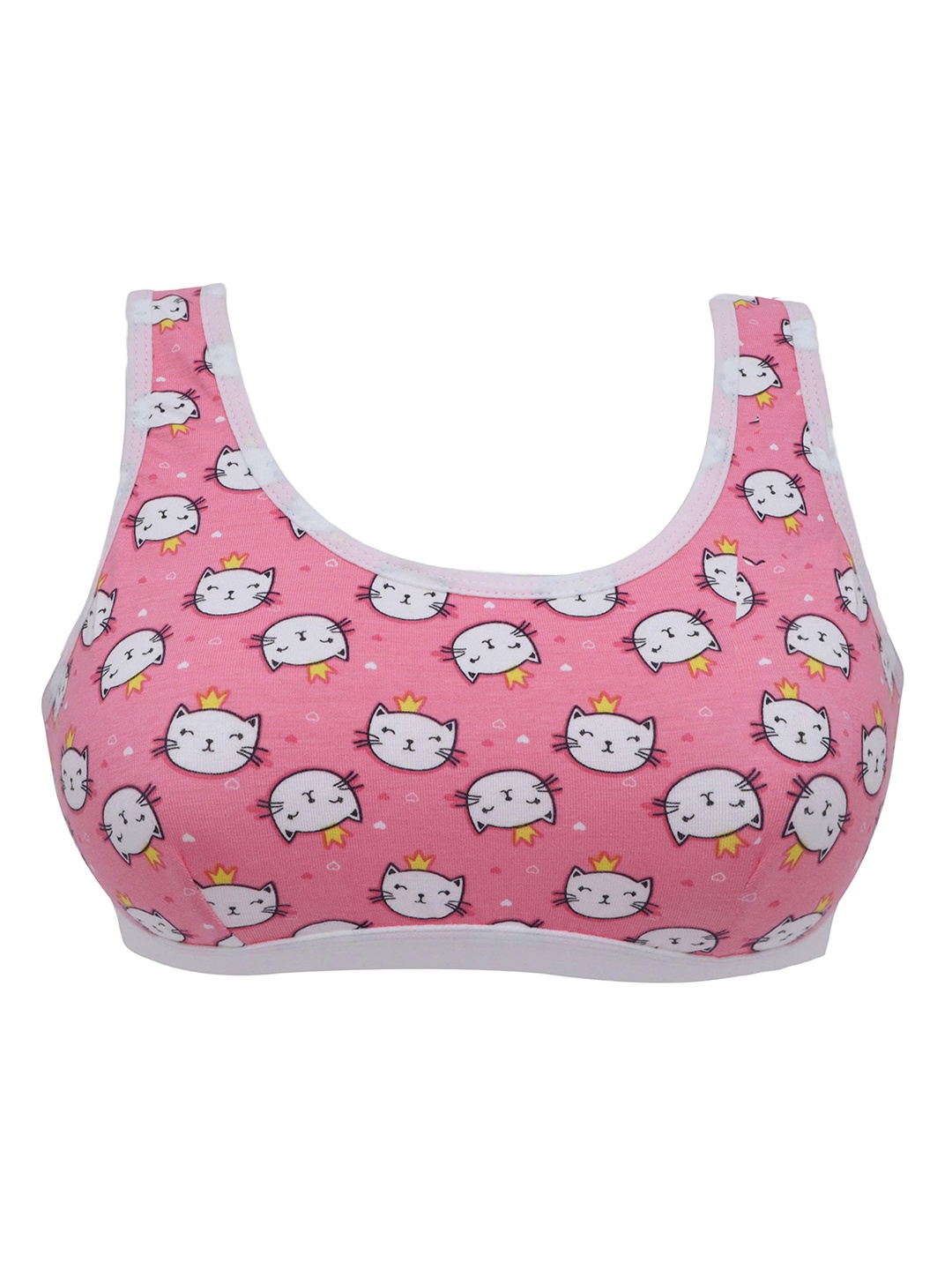 Girls Single Layer, Premium Cotton Non-Wired Non Padded Beginners Bra DCBRJU7780/xxxs, Pink
Girls Single Layer, Premium Cotton Non-Wired Non Padded Beginners Bra DCBRJU7780/xxxs, Pink