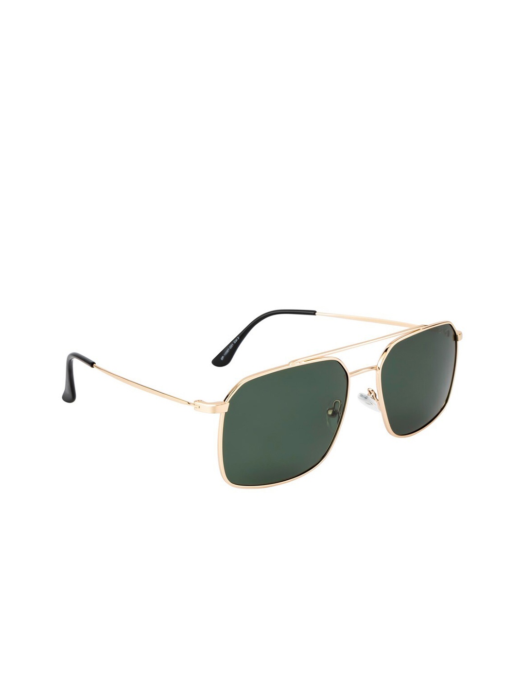OPIUM Men Green Lens & Gold-Toned Square Sunglasses with Polarised and UV Protected Lens
OPIUM Men Green Lens & Gold-Toned Square Sunglasses with Polarised and UV Protected Lens