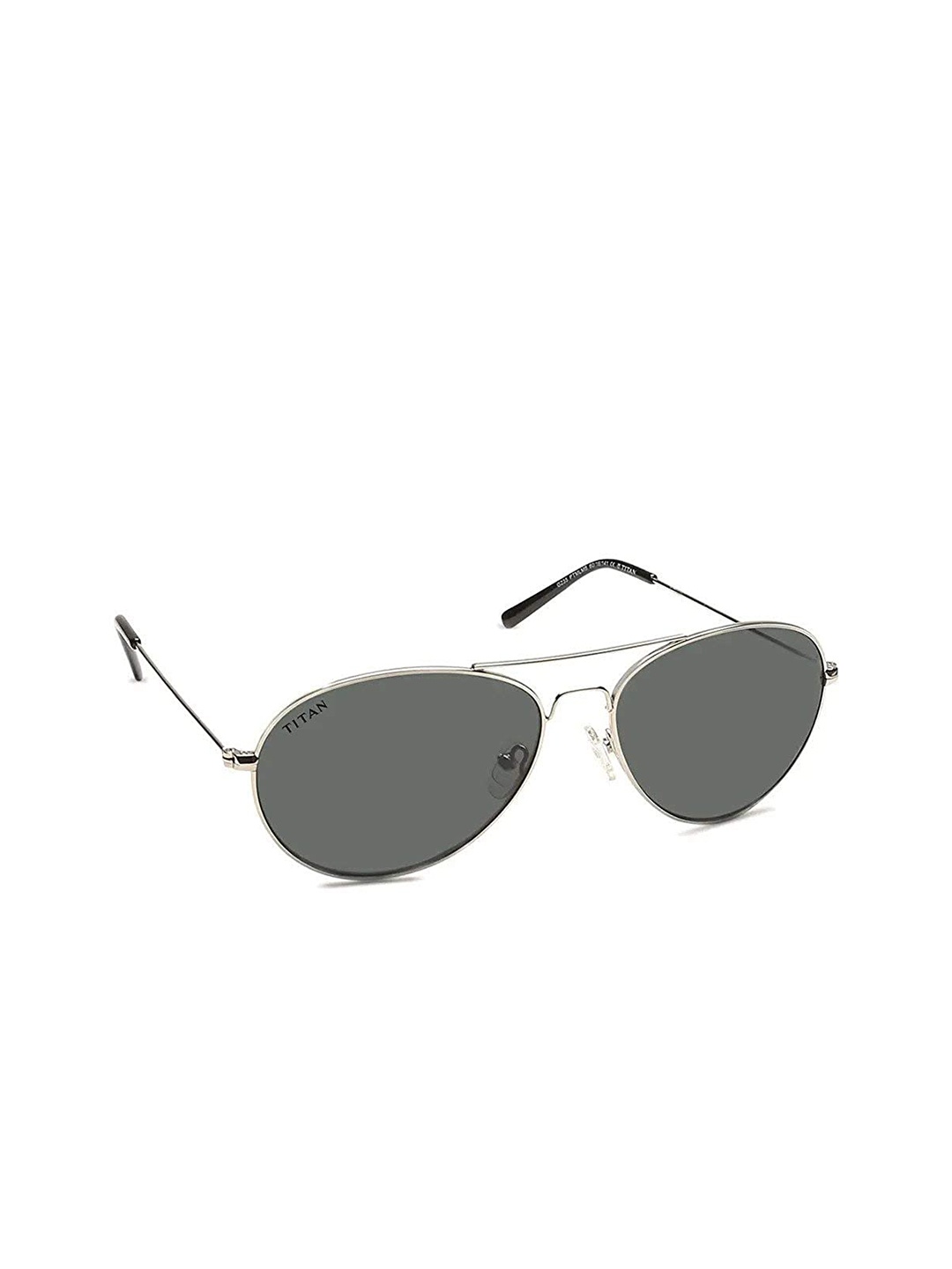 Titan Unisex Black & Gold-Toned Lens Aviator Sunglasses with UV Protected Lens G235PTMLMB
Titan Unisex Black & Gold-Toned Lens Aviator Sunglasses with UV Protected Lens G235PTMLMB