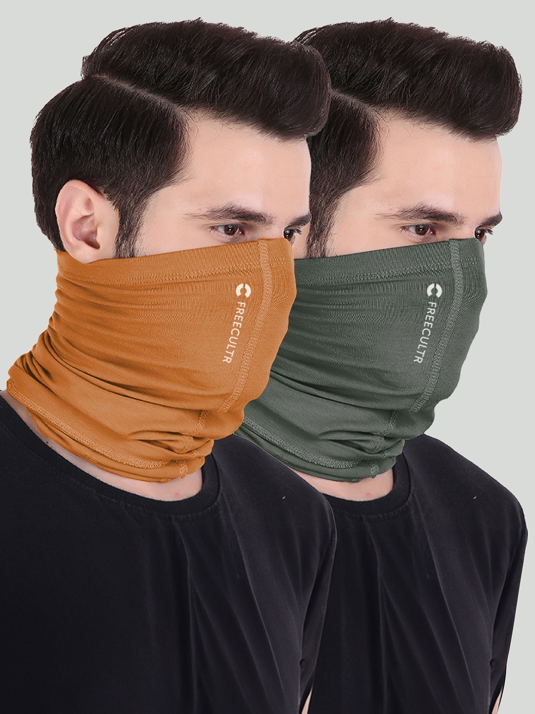 FREECULTR Unisex Pack Of 2 Solid Anti Microbial Bamboo Bandana Headband, Mustard
FREECULTR Unisex Pack Of 2 Solid Anti Microbial Bamboo Bandana Headband, Mustard
