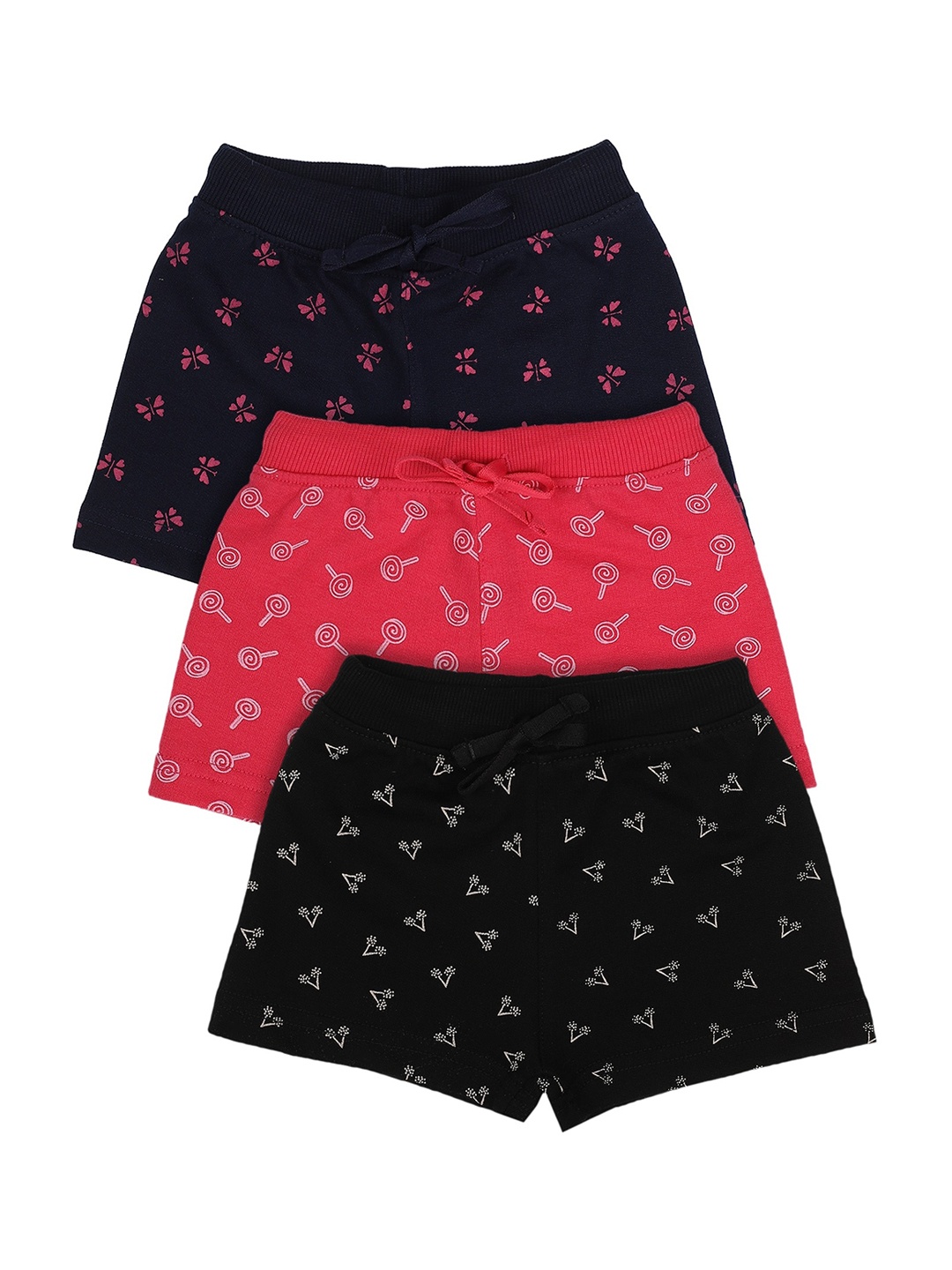 Bodycare Girls Antiviral & Antibacterial Pack Of 3 Navy, Fuchsia & Black Assorted Printed Shorts
Bodycare Girls Antiviral & Antibacterial Pack Of 3 Navy, Fuchsia & Black Assorted Printed Shorts