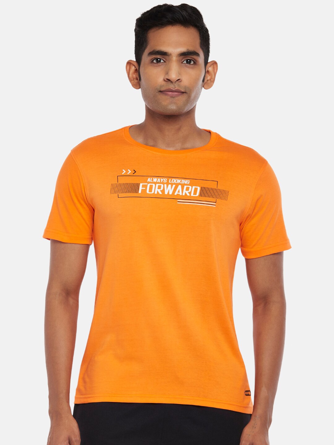 Ajile by Pantaloons Men Orange & tangerine tango Typography Printed Slim Fit T-shirt
Ajile by Pantaloons Men Orange & tangerine tango Typography Printed Slim Fit T-shirt