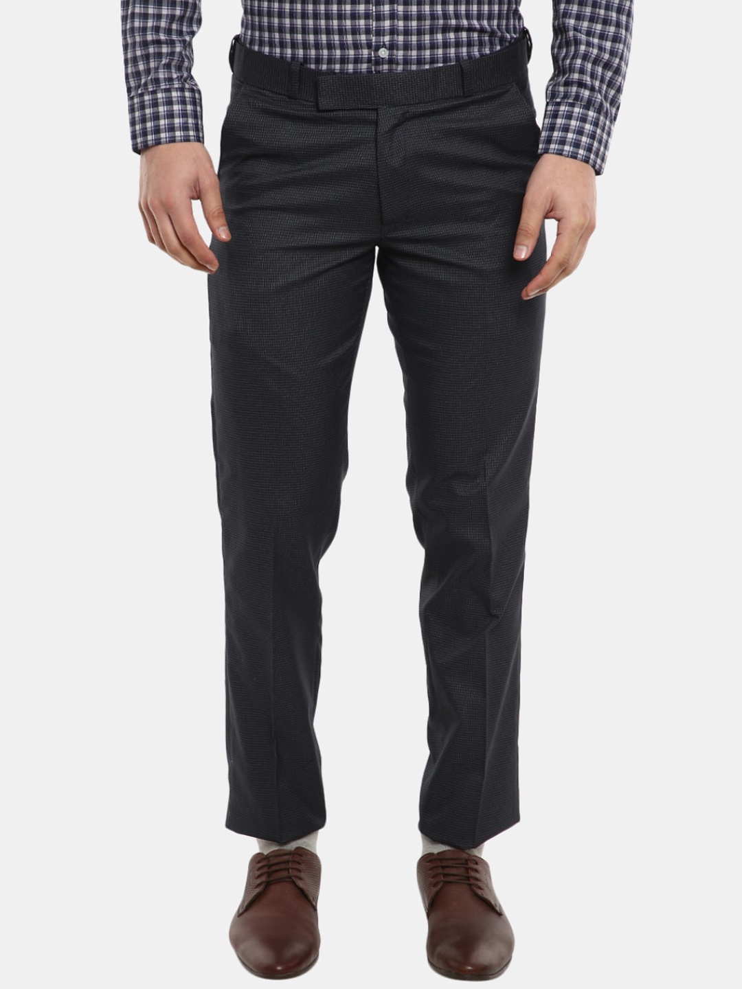V-Mart Men Blue Trousers