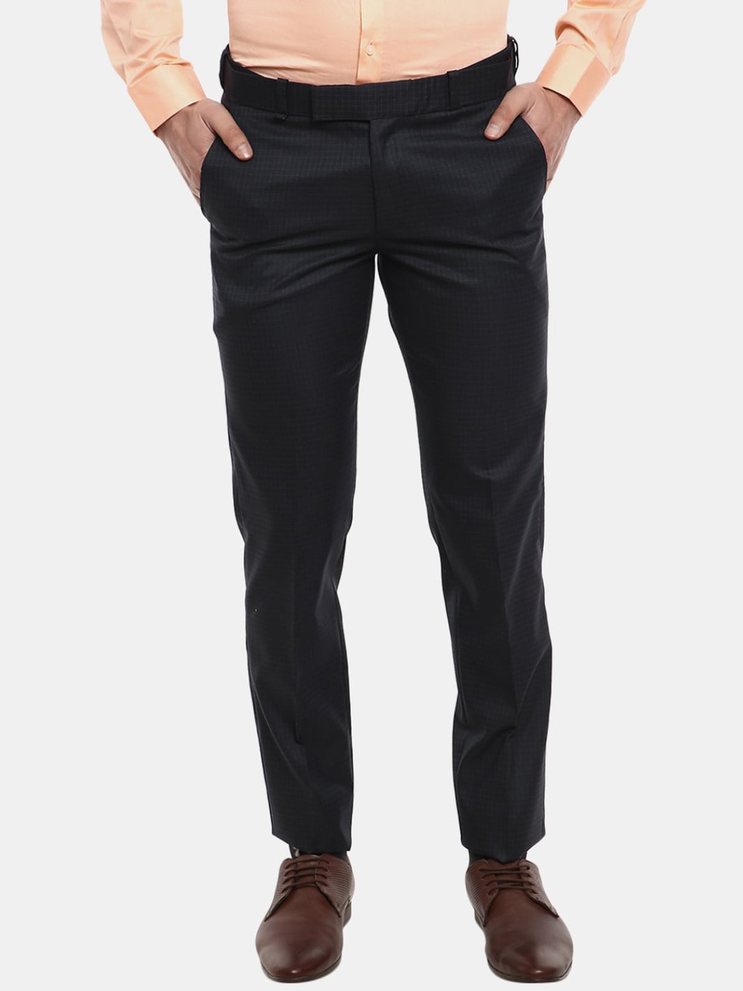 J White by Vmart Men Blue Trousers
