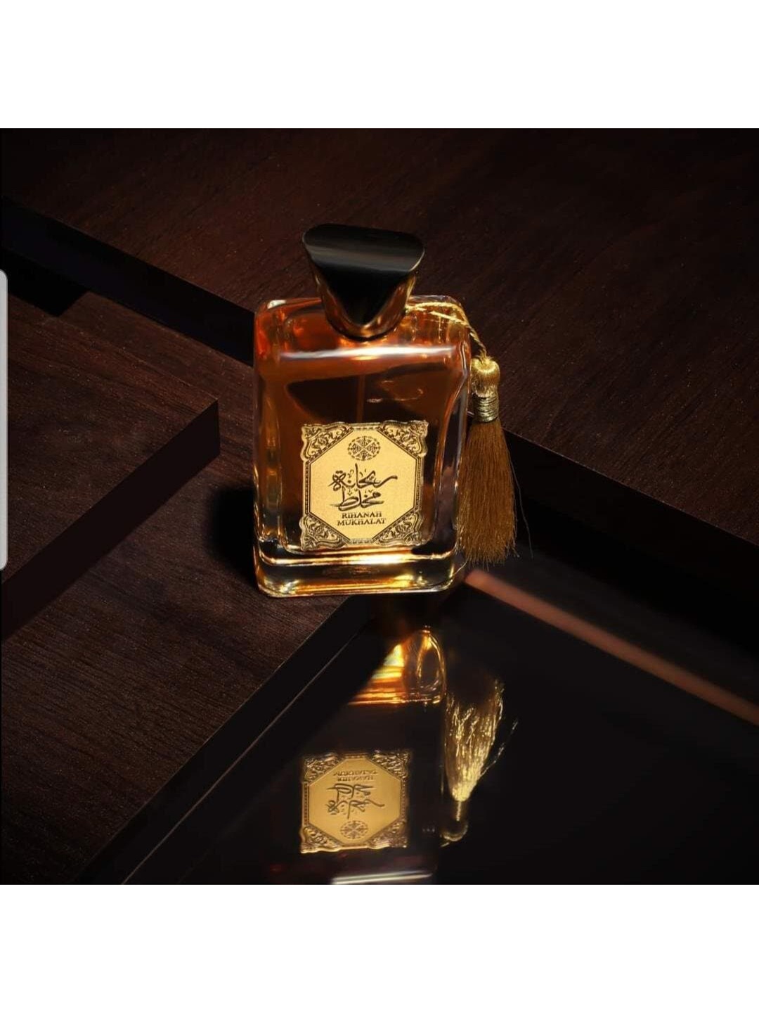 RIHANAH Mukhalat Eau De Parfum - 100 ml, Gold