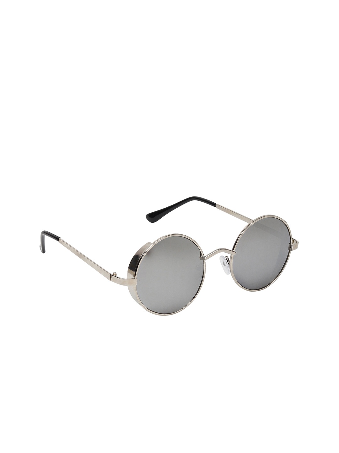 CRIBA Unisex Grey Lens & Gunmetal-Toned Round Sunglasses with UV Protected Lens, Silver
CRIBA Unisex Grey Lens & Gunmetal-Toned Round Sunglasses with UV Protected Lens, Silver