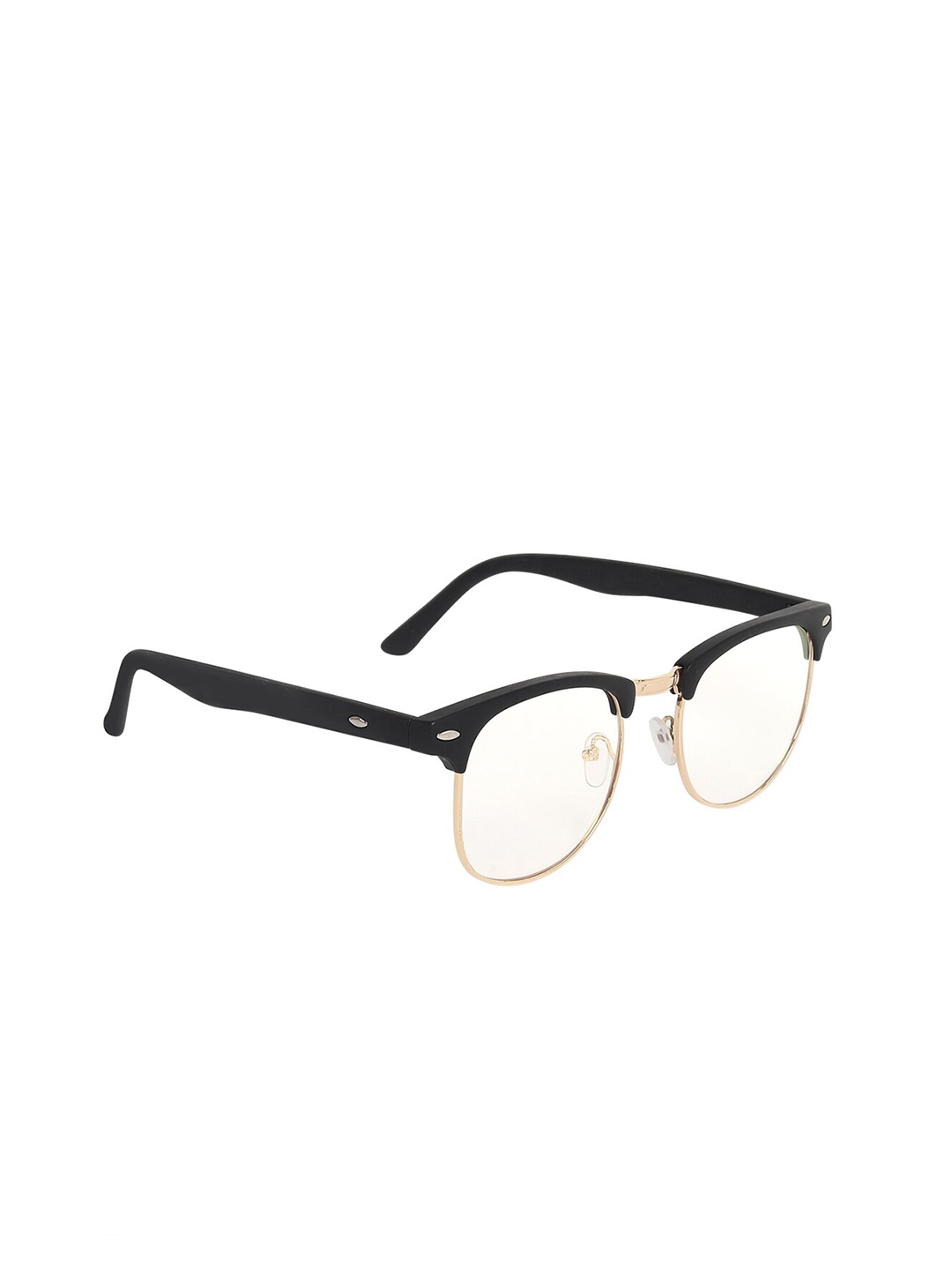 GARTH Unisex Clear Lens & Black Wayfarer Sunglasses with UV Protected Lens, Transparent
GARTH Unisex Clear Lens & Black Wayfarer Sunglasses with UV Protected Lens, Transparent