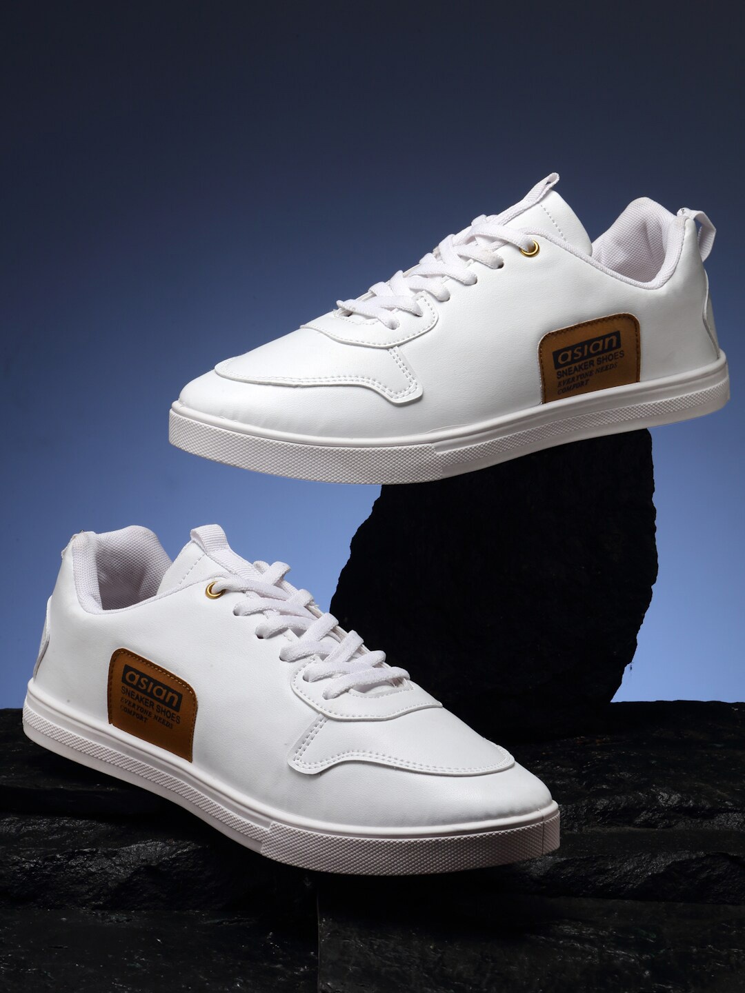 ASIAN Men White Sneakers