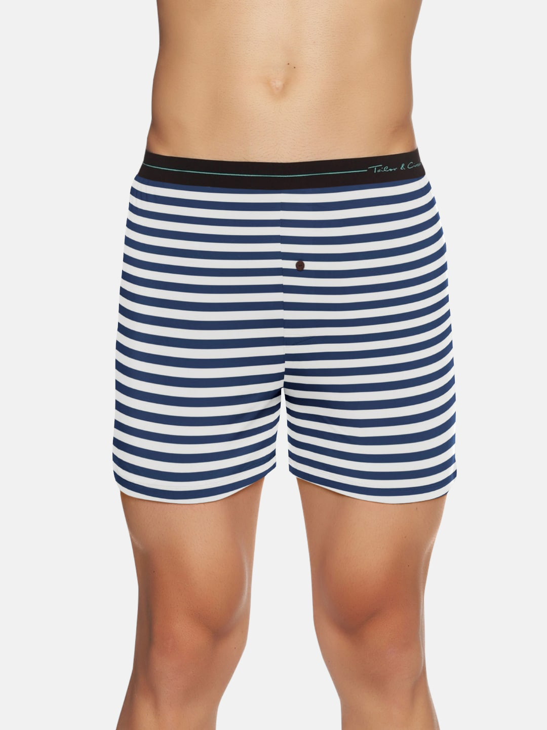 Tailor & Circus Men White & Blue Striped Puresoft Anti-Bacterial Beechwood Modal Boxers
Tailor & Circus Men White & Blue Striped Puresoft Anti-Bacterial Beechwood Modal Boxers