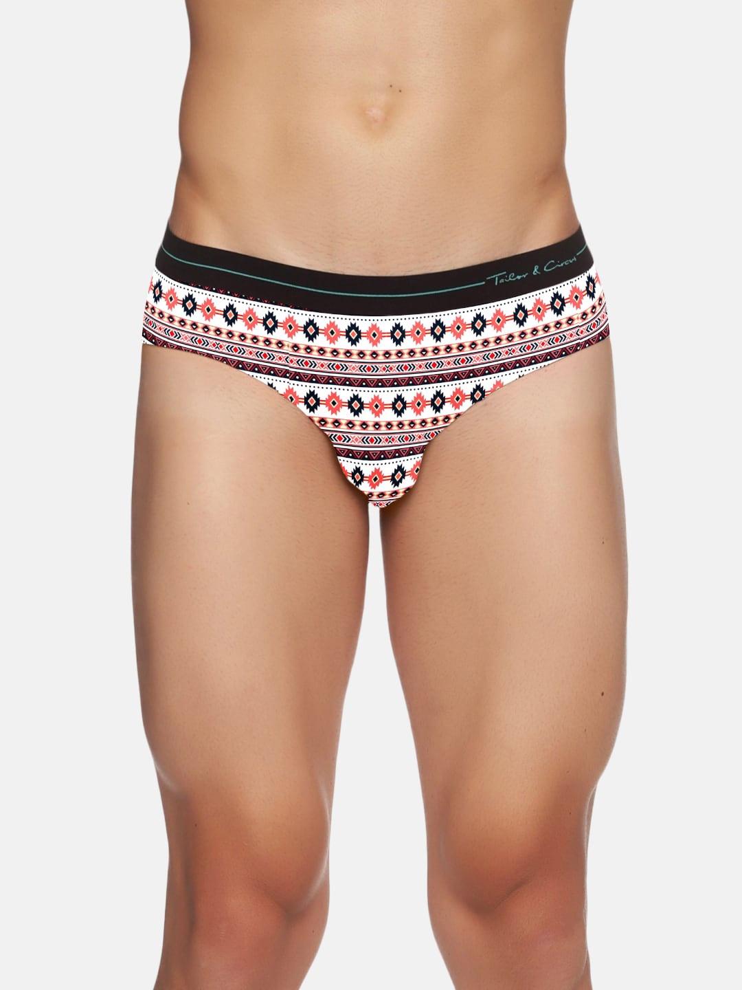 Tailor & Circus Men White & Orange Printed Puresoft Anti-Bacterial Beechwood Basic Briefs
Tailor & Circus Men White & Orange Printed Puresoft Anti-Bacterial Beechwood Basic Briefs