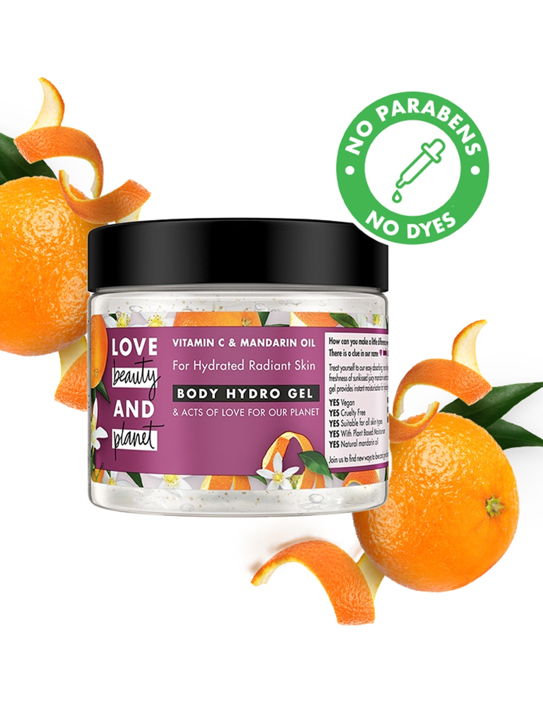 Love Beauty & Planet Radiance Vitamin C & Mandarin Oil Body Hydro Gel - 320 ml, Purple
Love Beauty & Planet Radiance Vitamin C & Mandarin Oil Body Hydro Gel - 320 ml, Purple