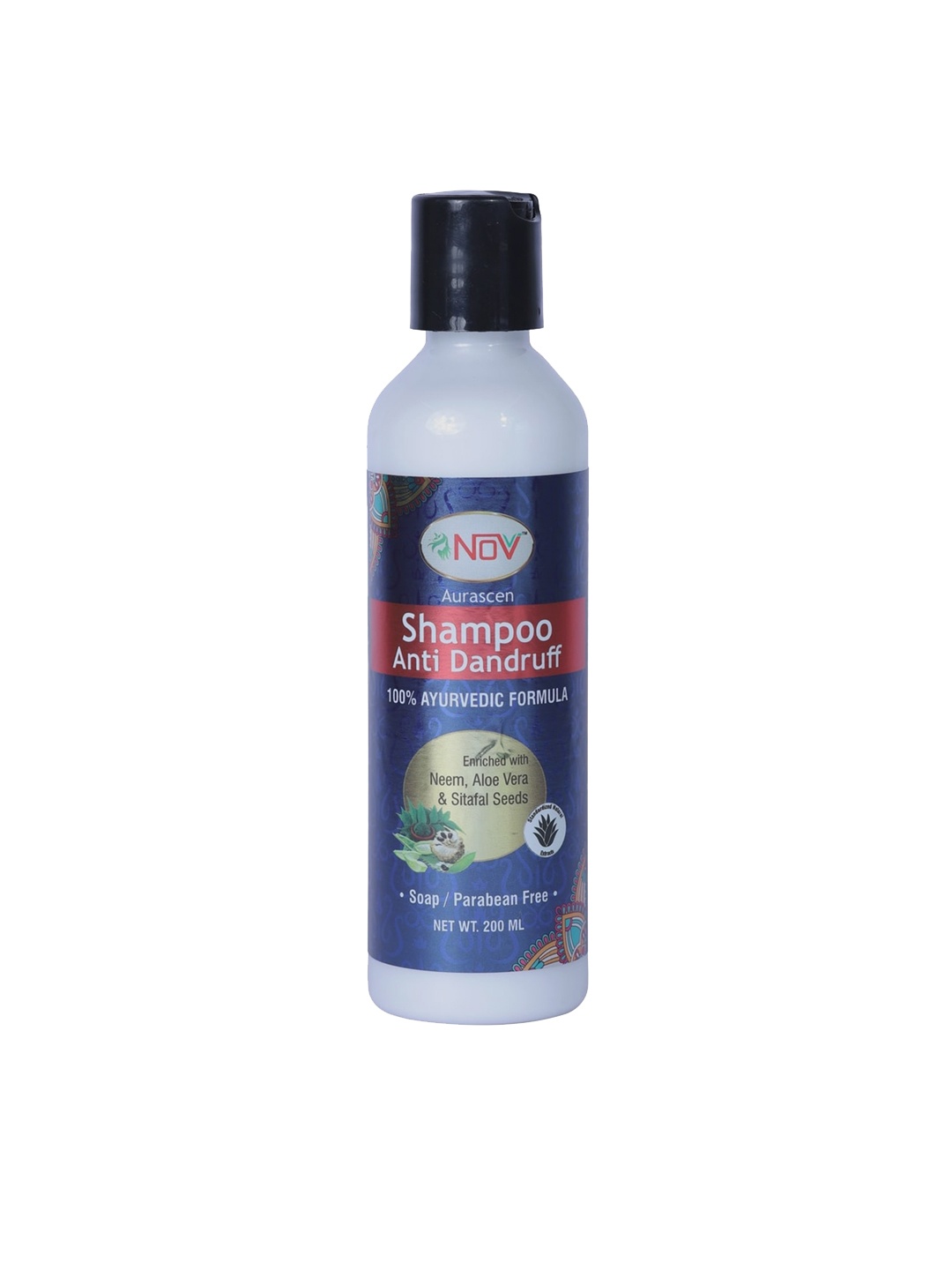 Novvi Blue 100% Ayurvedic Formula Anti-Dandruff Shampoo with Neem & Aloe Vera - 200 ml
Novvi Blue 100% Ayurvedic Formula Anti-Dandruff Shampoo with Neem & Aloe Vera - 200 ml