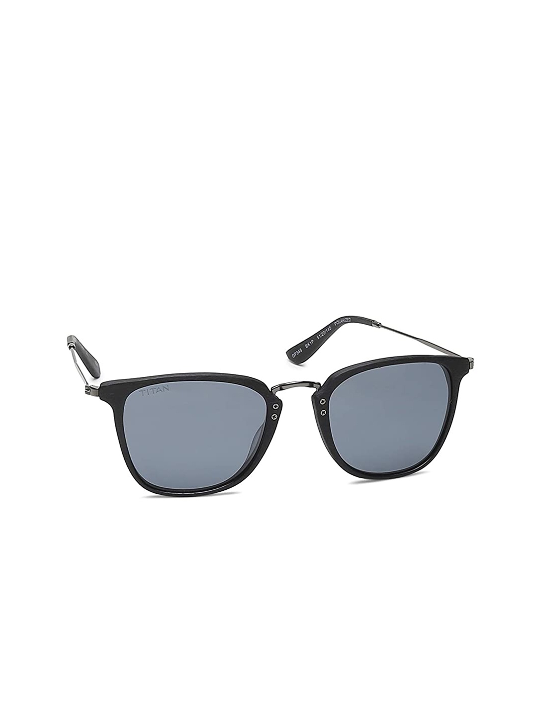 Titan Unisex Black Lens & Black Square Sunglasses with Polarised and UV Protected Lens
Titan Unisex Black Lens & Black Square Sunglasses with Polarised and UV Protected Lens