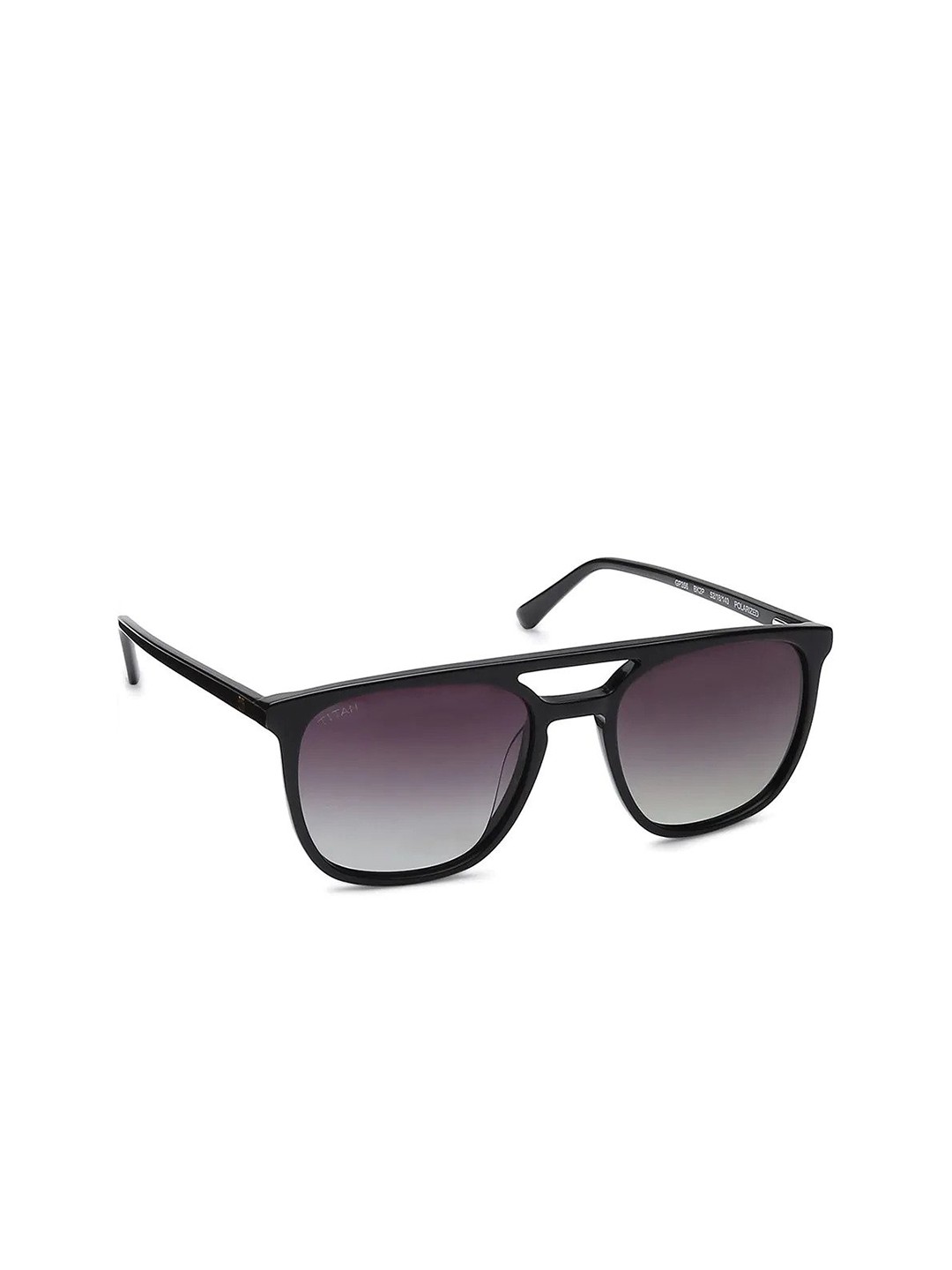 Titan Unisex Black Lens & Black Square Sunglasses With Polarised And UV Protected Lens
Titan Unisex Black Lens & Black Square Sunglasses With Polarised And UV Protected Lens