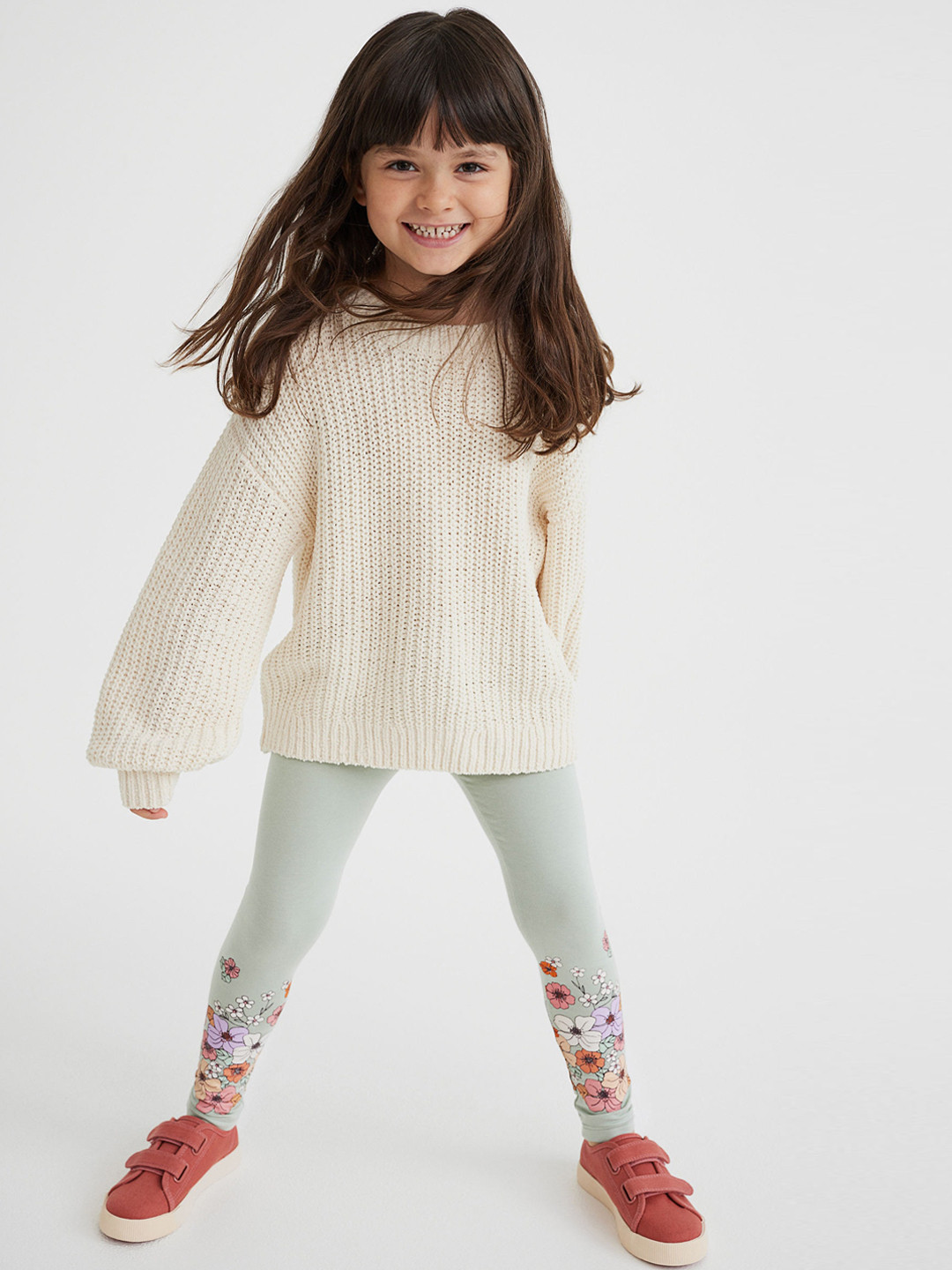 H&M Girls Green Leggings 
H&M Girls Green Leggings