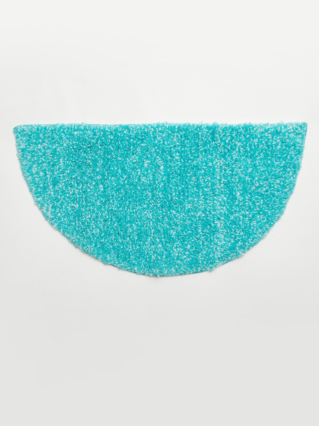 Home Centre Turquoise Blue Solid Floor Mat