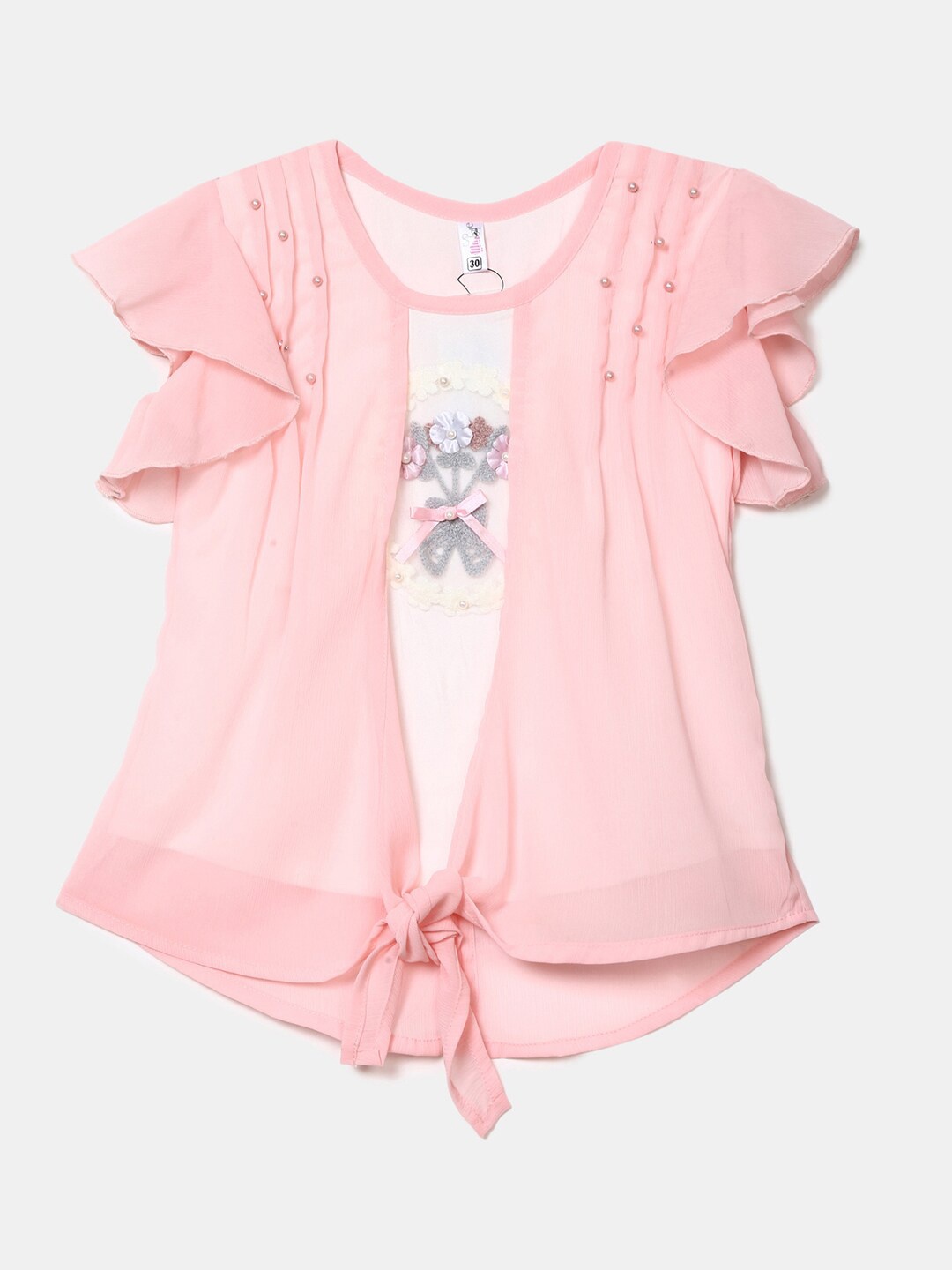 V-Mart Pink Floral Top