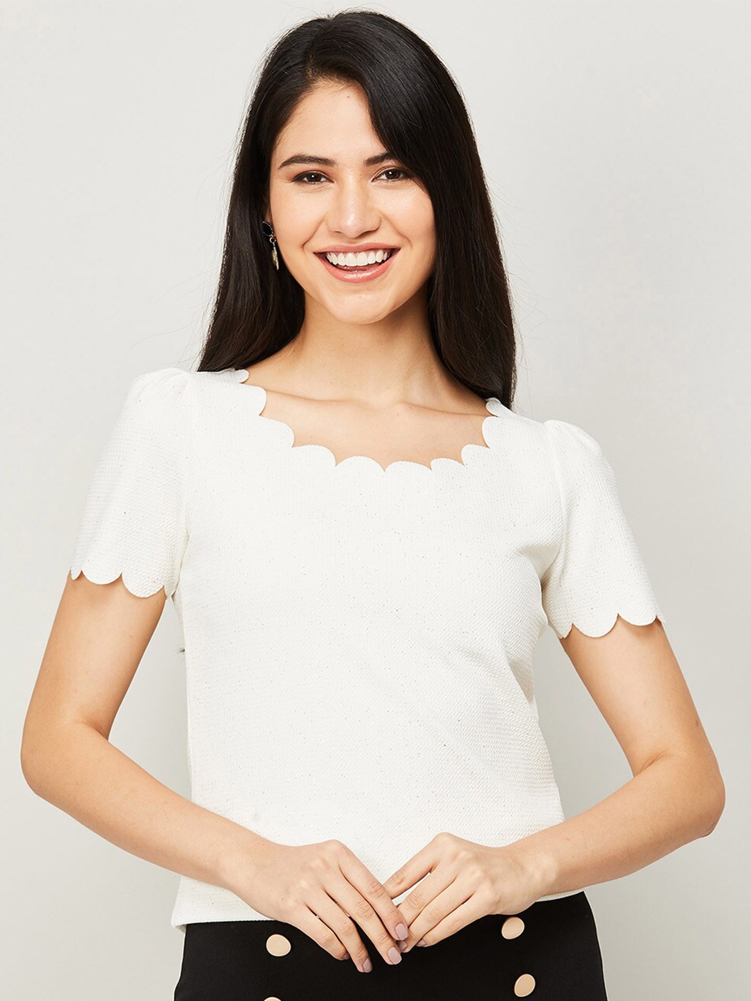 CODE by Lifestyle Beige Top