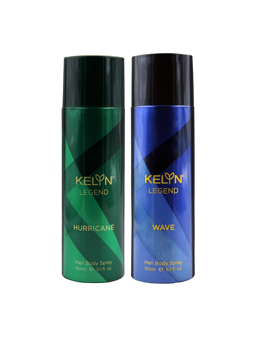 KELYN Men Set of Long Lasting Legend Wave & Hurricane Body Spray - 150 ml Each, Blue
KELYN Men Set of Long Lasting Legend Wave & Hurricane Body Spray - 150 ml Each, Blue