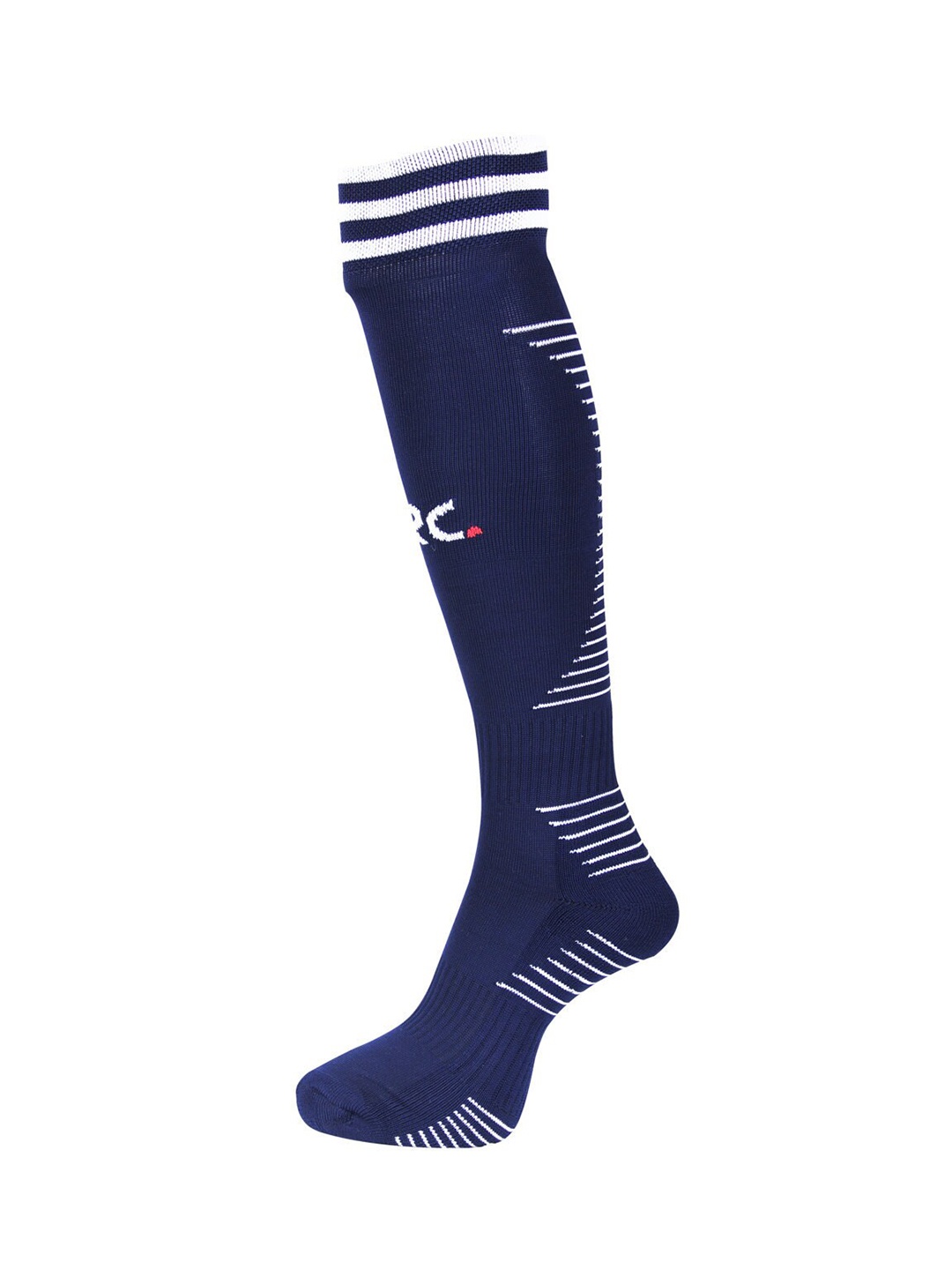 RC. ROYAL CLASS Men Navy-Blue & White Striped Football Knee-Length High-Cushioned Socks
RC. ROYAL CLASS Men Navy-Blue & White Striped Football Knee-Length High-Cushioned Socks