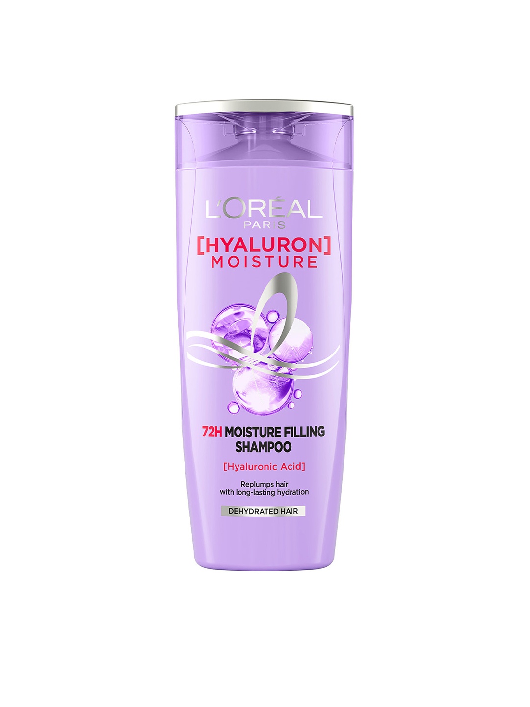 LOreal Paris Hyaluron Moisture 72H Moisture Filling Shampoo with Hyaluronic Acid - 340 ml, Purple
LOreal Paris Hyaluron Moisture 72H Moisture Filling Shampoo with Hyaluronic Acid - 340 ml, Purple