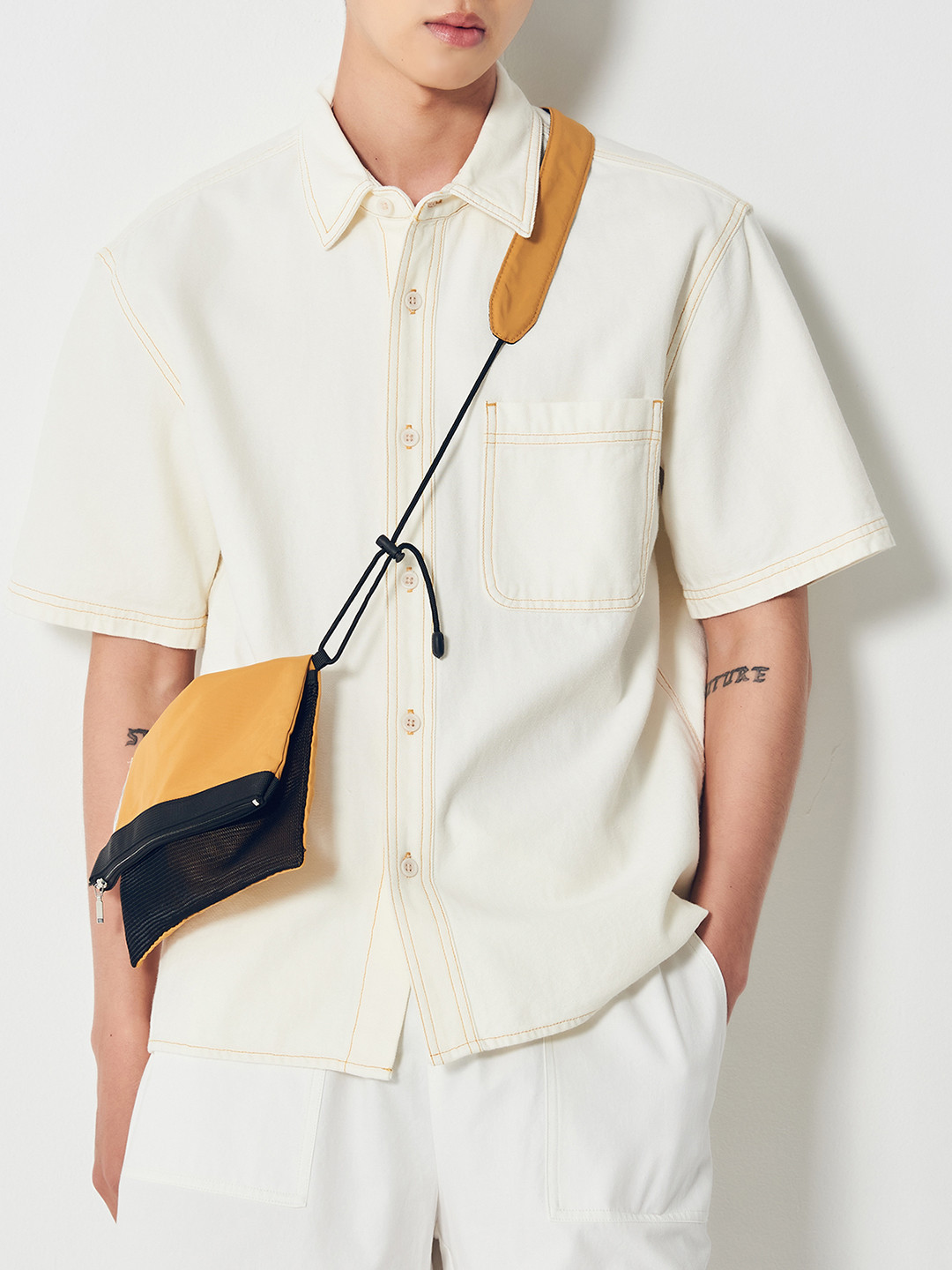 8seconds Men White Solid Cotton Casual Shirt
8seconds Men White Solid Cotton Casual Shirt