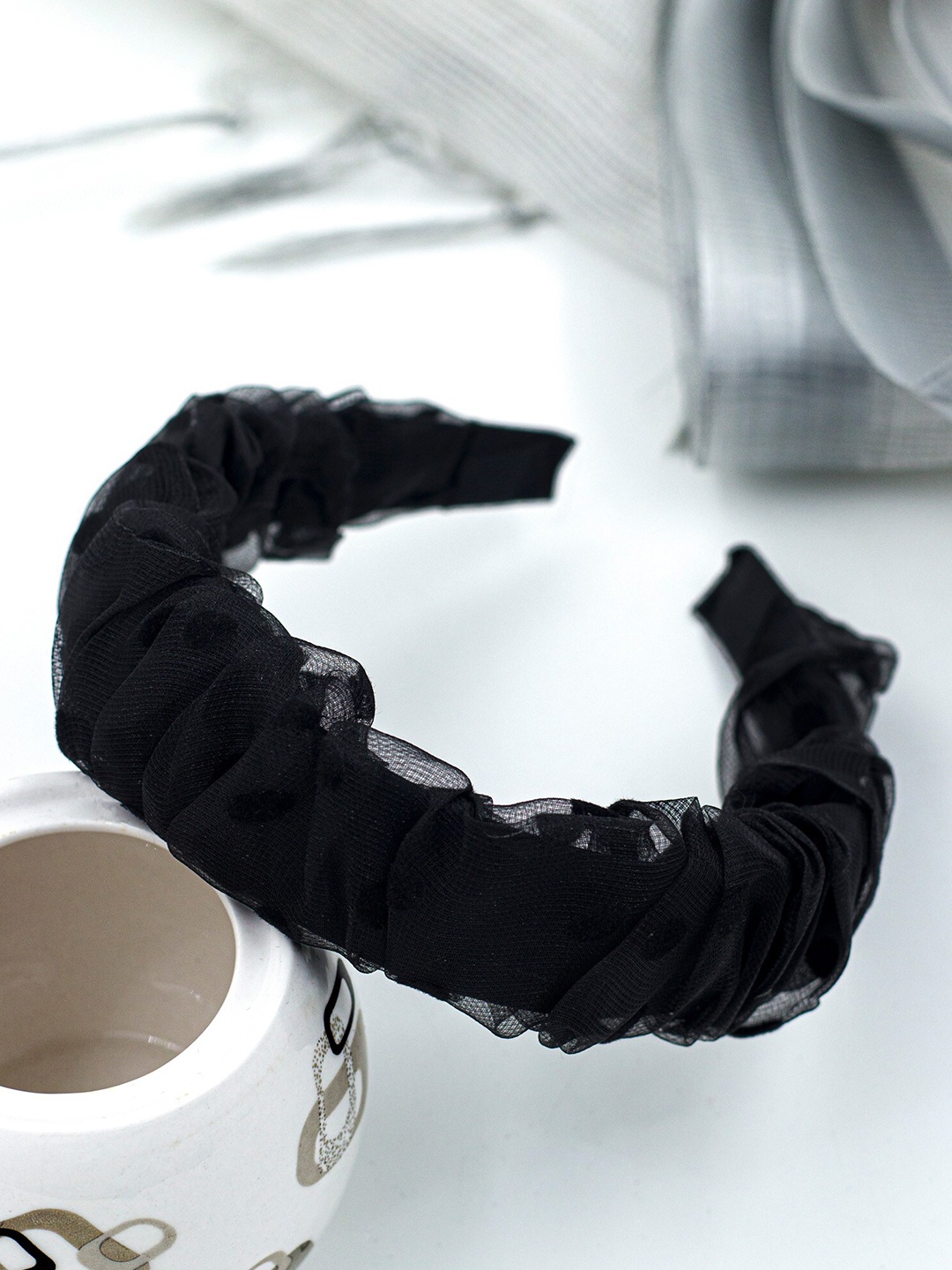 Bellofox Women Black Hairband