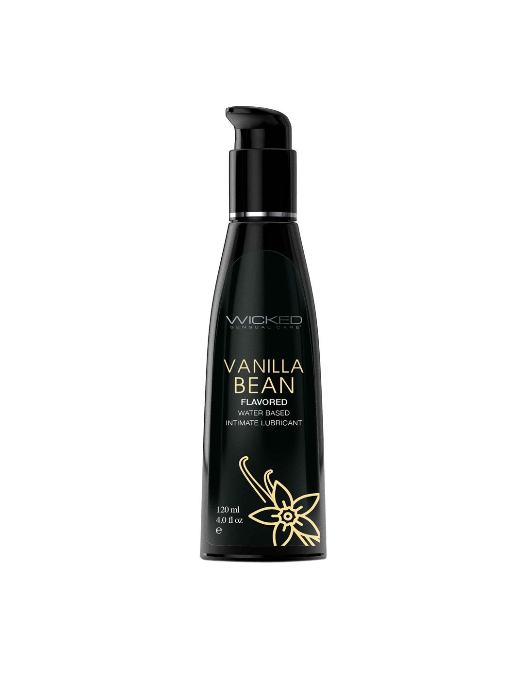 WICKED SENSUAL CARE Aqua Vanilla Bean Flavoured Water Based Personal Lubricant 120ml, Transparent
WICKED SENSUAL CARE Aqua Vanilla Bean Flavoured Water Based Personal Lubricant 120ml, Transparent