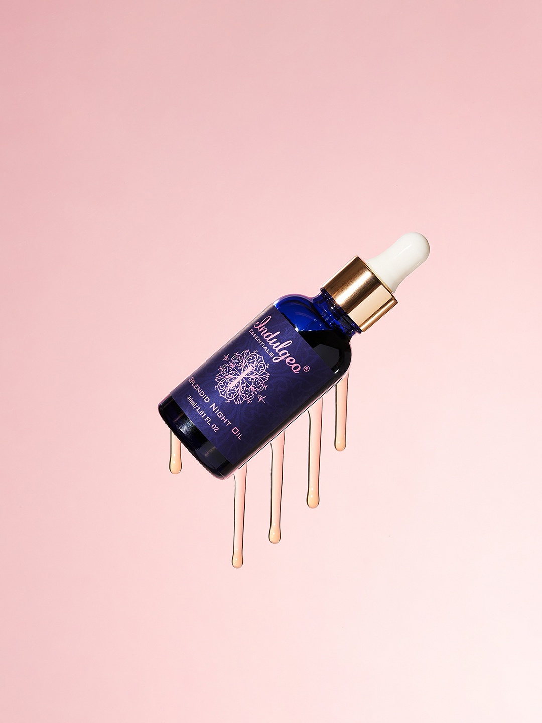 Indulgeo Essentials Splendid Night Oil For Hyperpigmentation & Dullness - 30 ml, Navy blue
Indulgeo Essentials Splendid Night Oil For Hyperpigmentation & Dullness - 30 ml, Navy blue