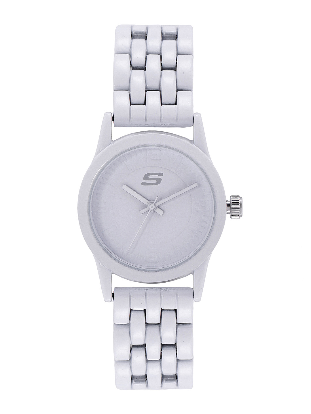 Skechers Women Grey Alondra Analogue Watch SR6191, White
Skechers Women Grey Alondra Analogue Watch SR6191, White