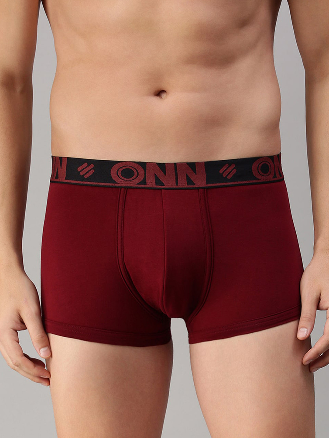 ONN Men Burgundy Pack of 3 Solid Trunks
ONN Men Burgundy Pack of 3 Solid Trunks