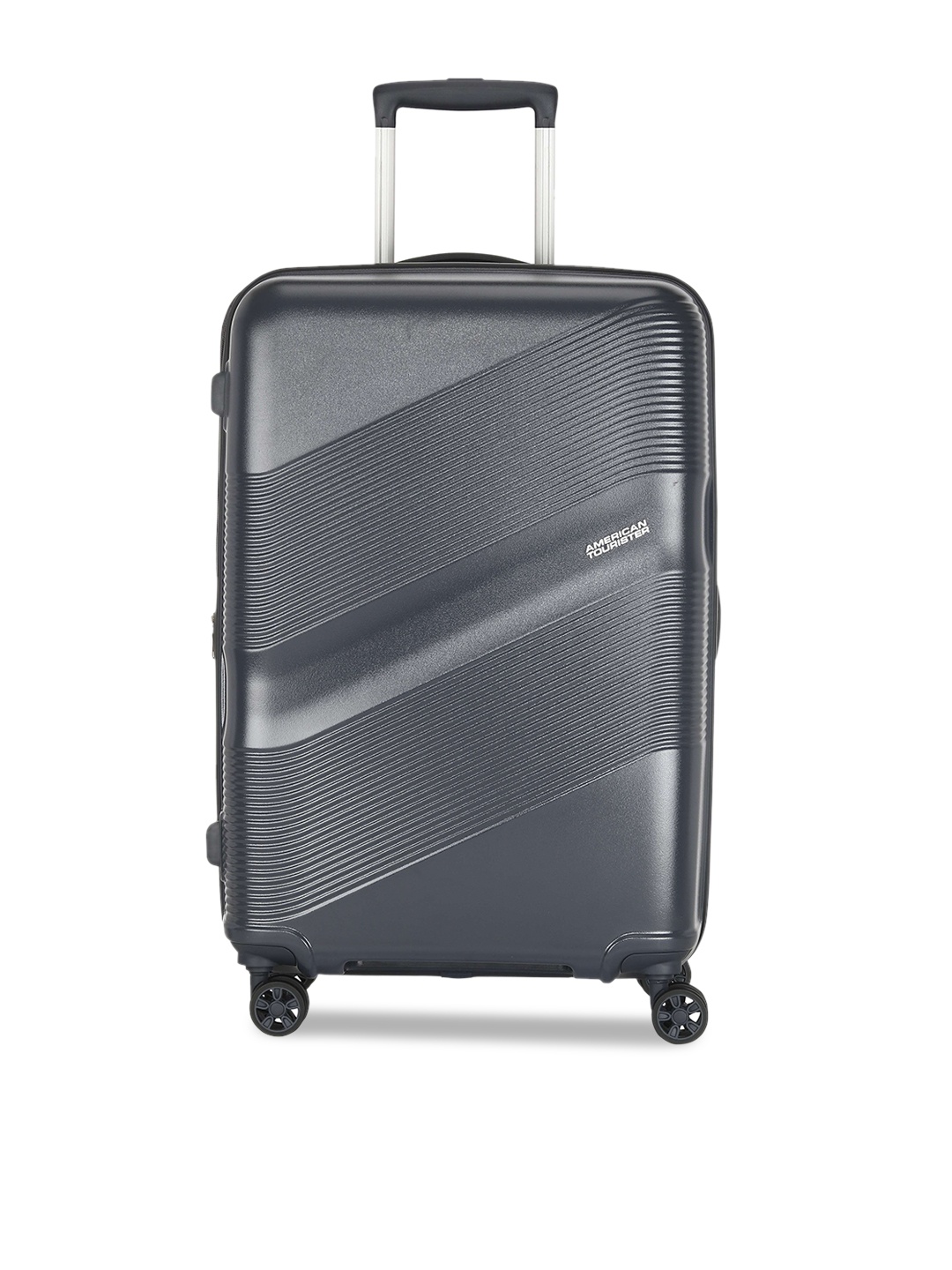 AMERICAN TOURISTER KRYPTON Textured Hard-Sided Cabin Trolley Bag- 55 cm, Grey
AMERICAN TOURISTER KRYPTON Textured Hard-Sided Cabin Trolley Bag- 55 cm, Grey