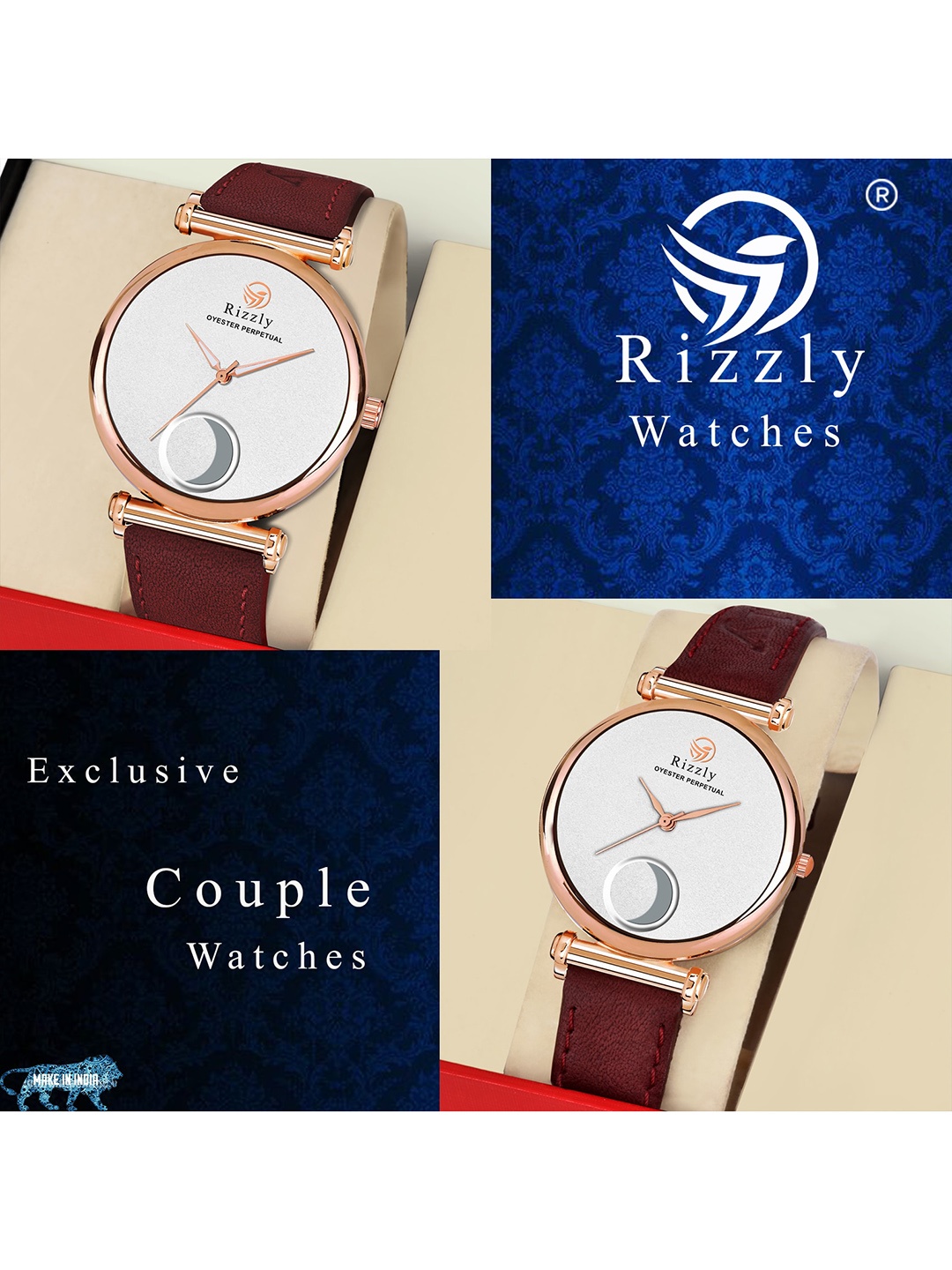 Septem Unisex White Pack Of 2 Patterned Dial & Red Leather Straps Analogue Watch SP-301.White-303.White-Septem
Septem Unisex White Pack Of 2 Patterned Dial & Red Leather Straps Analogue Watch SP-301.White-303.White-Septem