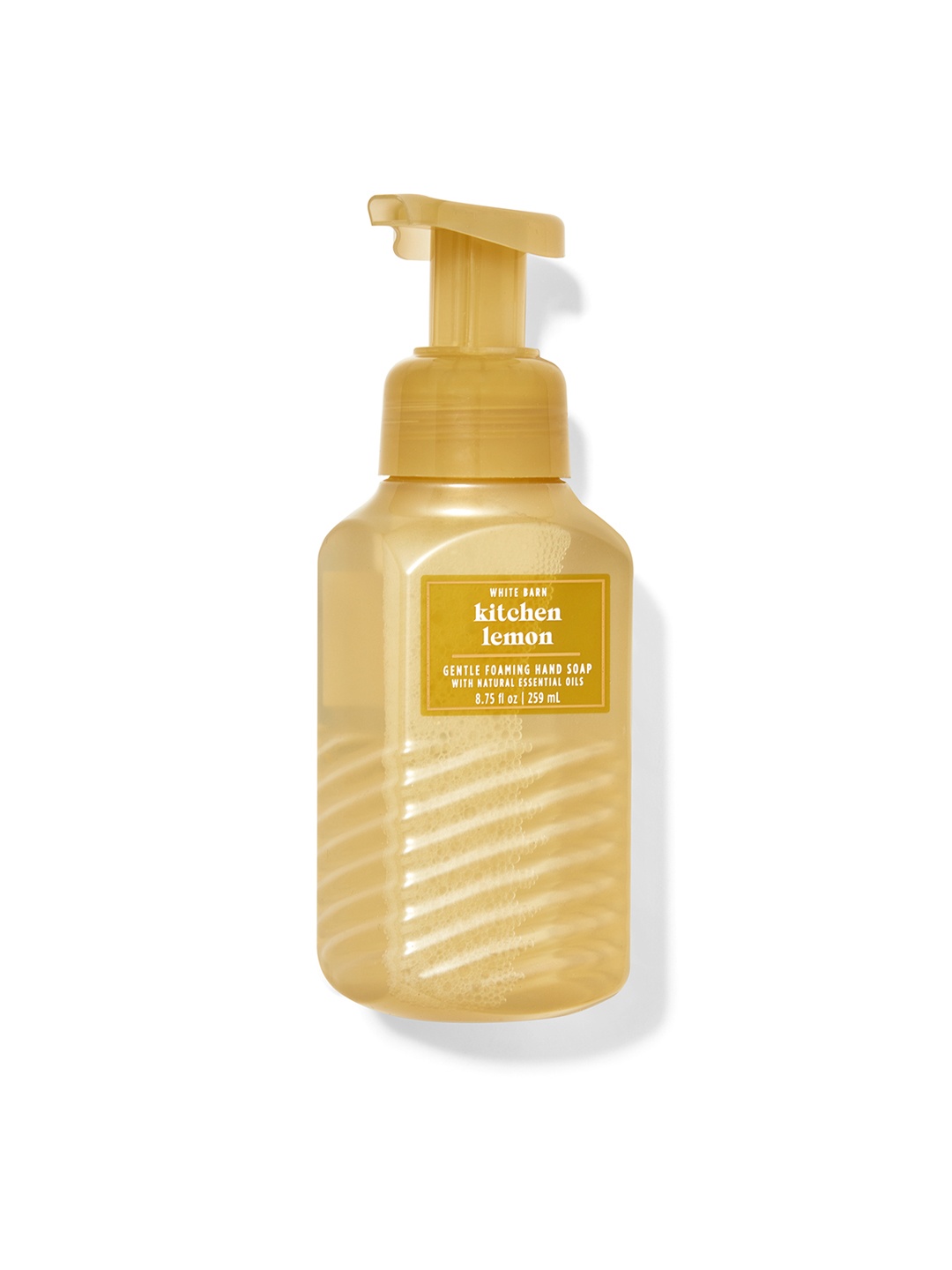 Bath & Body Works White Barn Kitchen Lemon Gentle Foaming Liquid Hand Soap 259ml, Yellow
Bath & Body Works White Barn Kitchen Lemon Gentle Foaming Liquid Hand Soap 259ml, Yellow