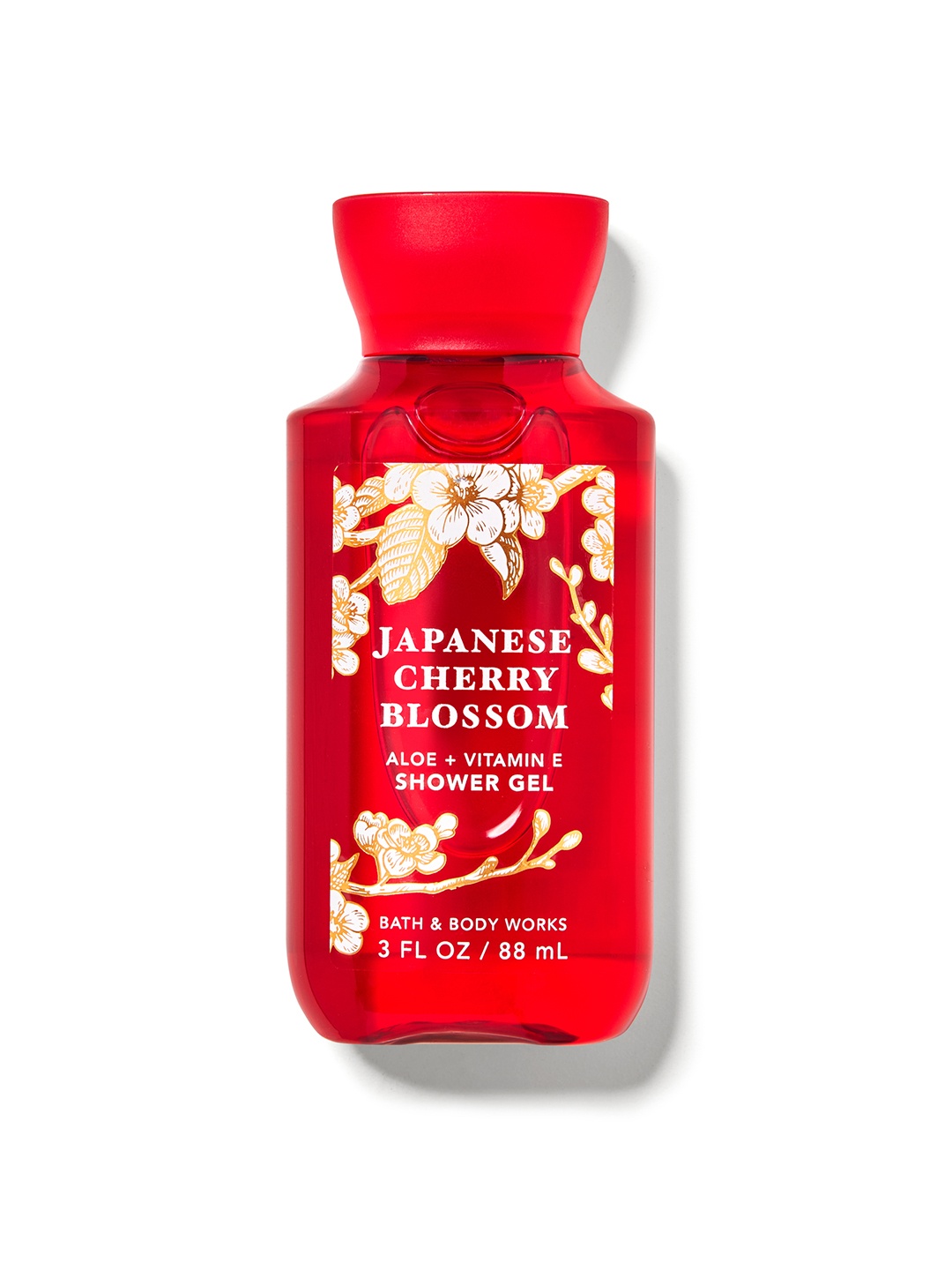 Bath & Body Works Japanese Cherry Blossom Travel Size Shower Gel with Aloe & Vit E - 88 ml, Red
Bath & Body Works Japanese Cherry Blossom Travel Size Shower Gel with Aloe & Vit E - 88 ml, Red