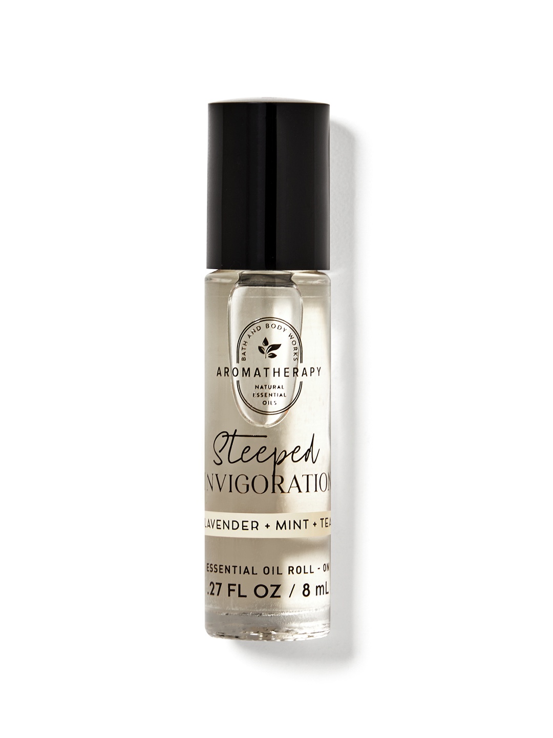 Bath & Body Works Aromatherapy Steeped Invigoration Lavender Mint Tea Roll-On - 8 ml, Transparent
Bath & Body Works Aromatherapy Steeped Invigoration Lavender Mint Tea Roll-On - 8 ml, Transparent