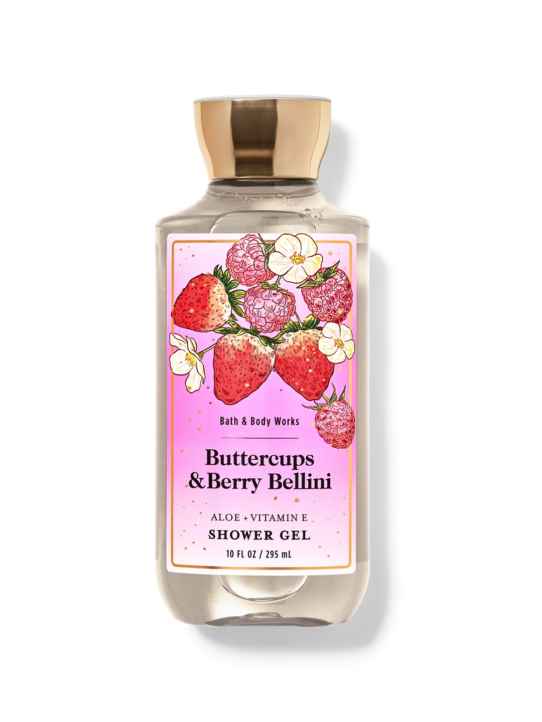 Bath & Body Works Buttercups & Berry Bellini Shower Gel with Aloe & Vitamin E - 295 ml, Pink
Bath & Body Works Buttercups & Berry Bellini Shower Gel with Aloe & Vitamin E - 295 ml, Pink