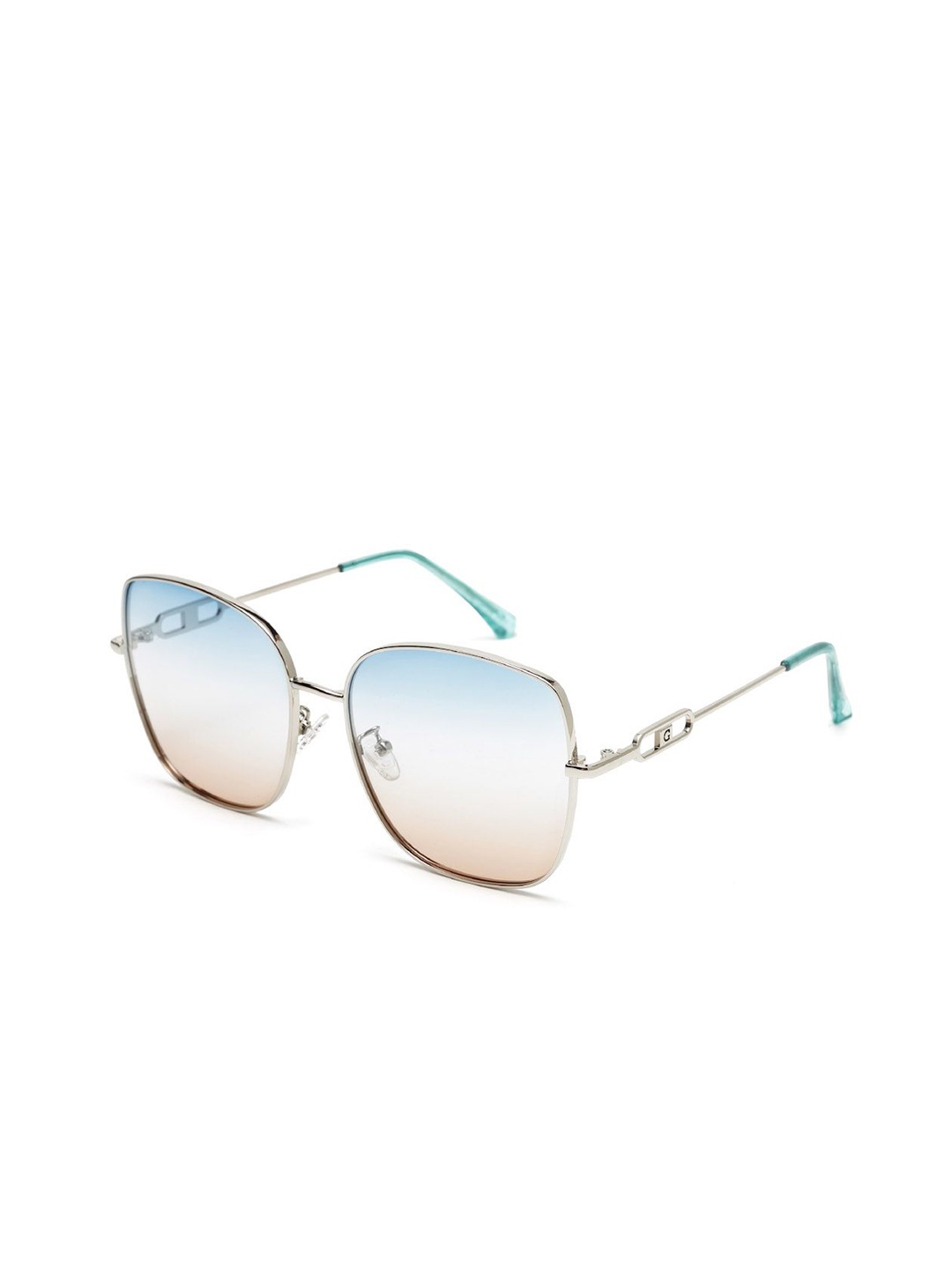 YourSpex Unisex Blue Gradient Lens & Silver-Toned Square Sunglasses with UV Protected Lens
YourSpex Unisex Blue Gradient Lens & Silver-Toned Square Sunglasses with UV Protected Lens