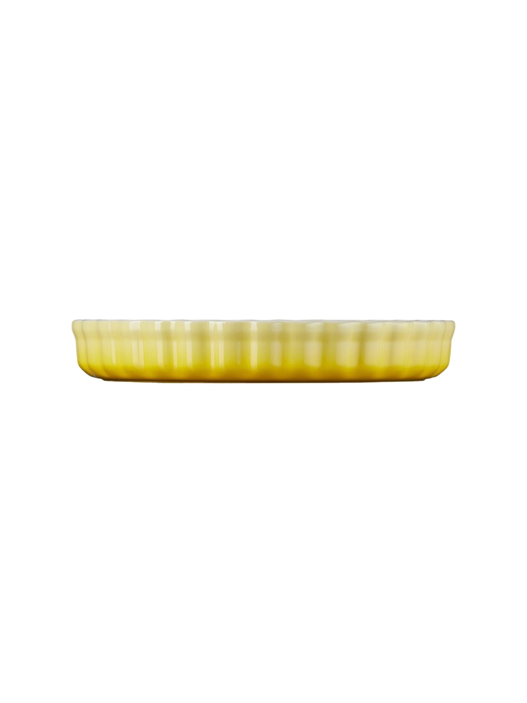 LE CREUSET LC Yellow Fluted Flan Baking Tray