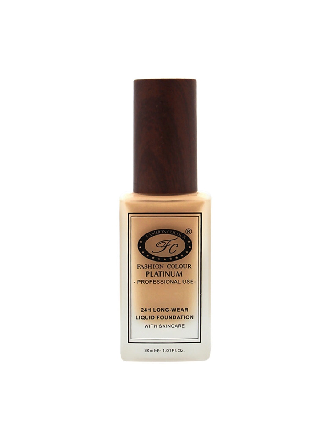 Fashion Colour Platinum 24HR Longwear Matte Liquid Foundation with Skincare 30ml - Bronze, Beige
Fashion Colour Platinum 24HR Longwear Matte Liquid Foundation with Skincare 30ml - Bronze, Beige
